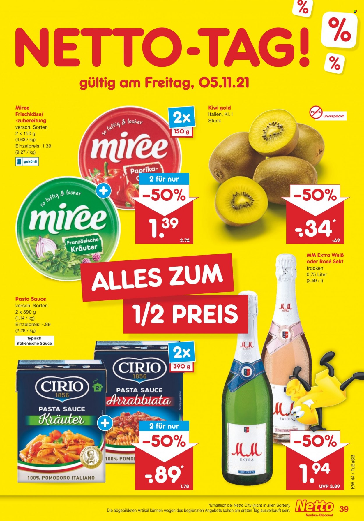 Netto Marken-Discount Prospekte  - 2.11.2021 - 6.11.2021. Seite 39