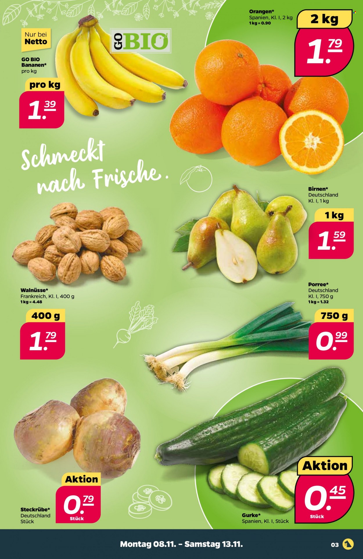 Netto Prospekte  - 8.11.2021 - 13.11.2021. Seite 3