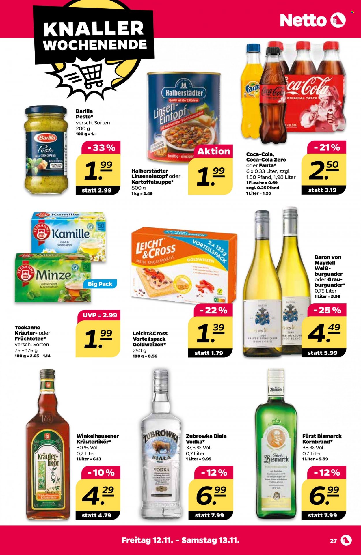Netto Prospekte  - 8.11.2021 - 13.11.2021. Seite 27