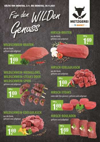 Prospekte V-Markt - 2.11.2021 - 30.11.2021.
