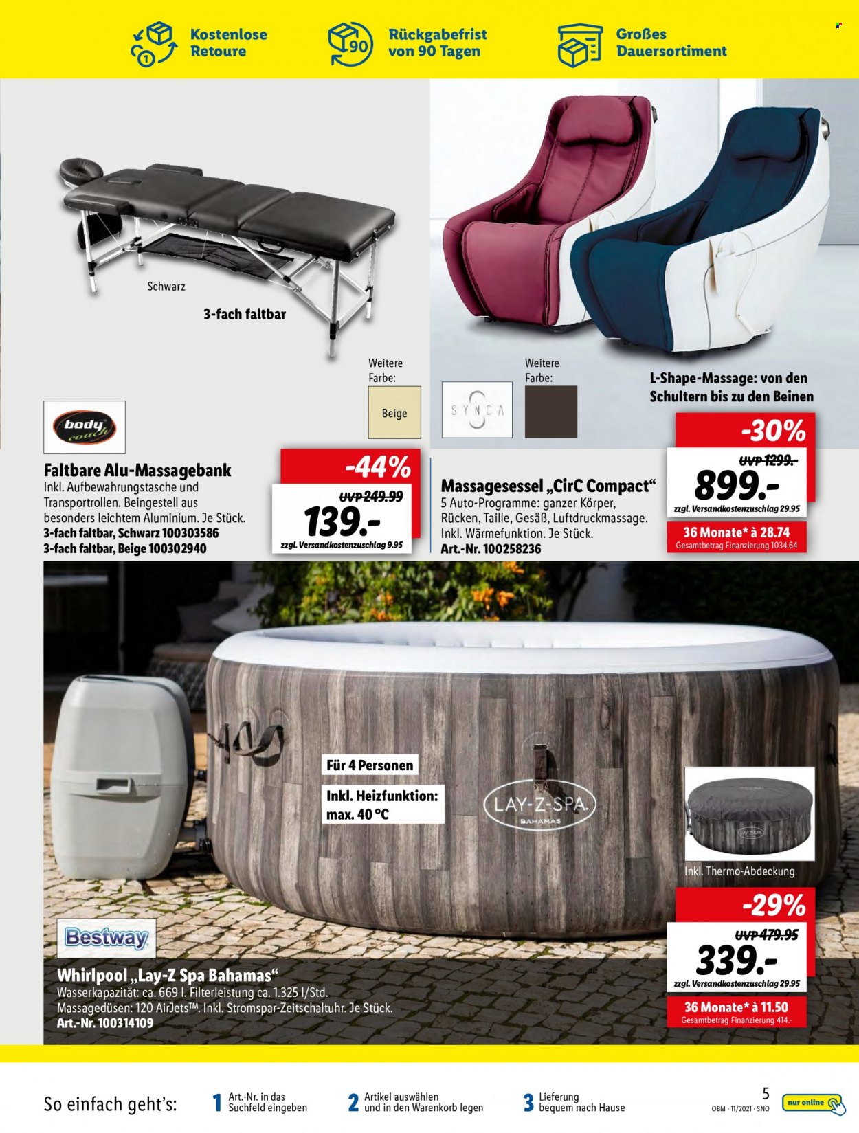 Lidl Prospekte  - 1.11.2021 - 30.11.2021. Seite 5
