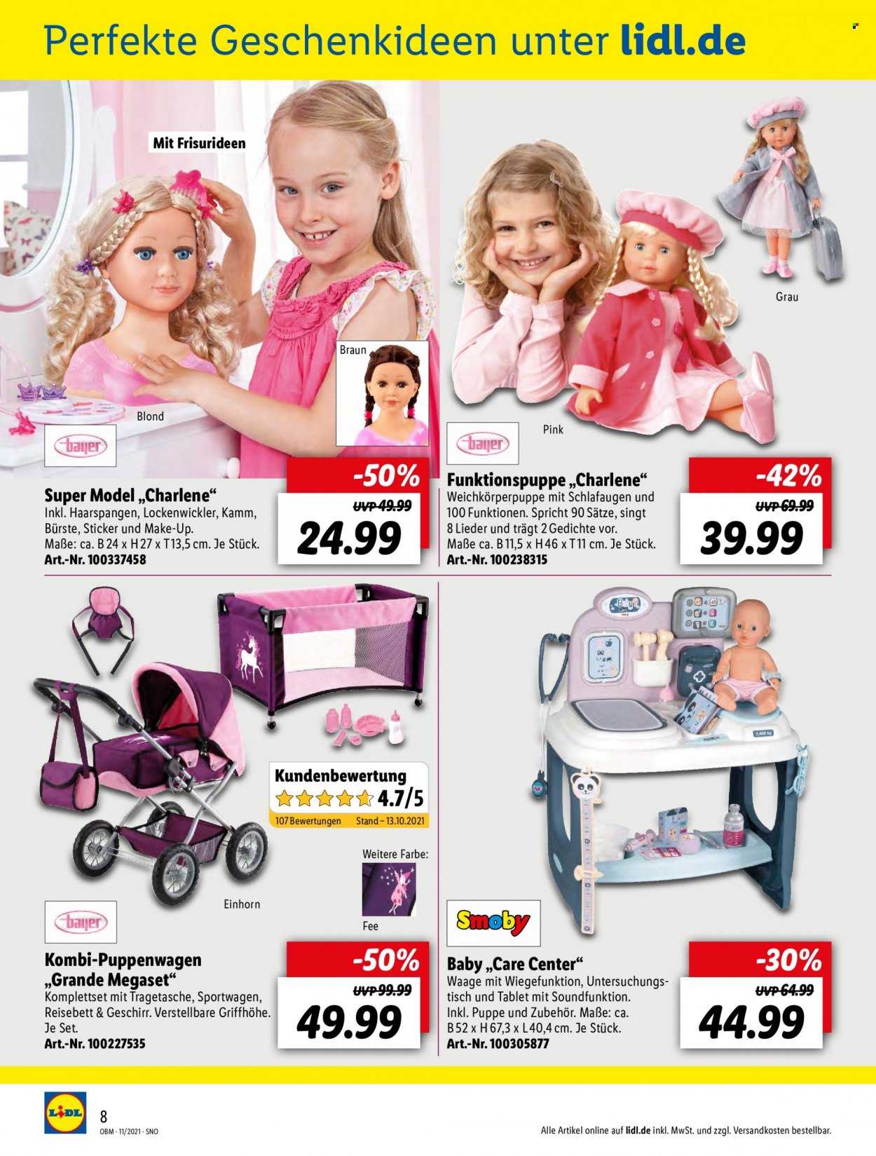 Lidl Prospekte  - 1.11.2021 - 30.11.2021. Seite 8