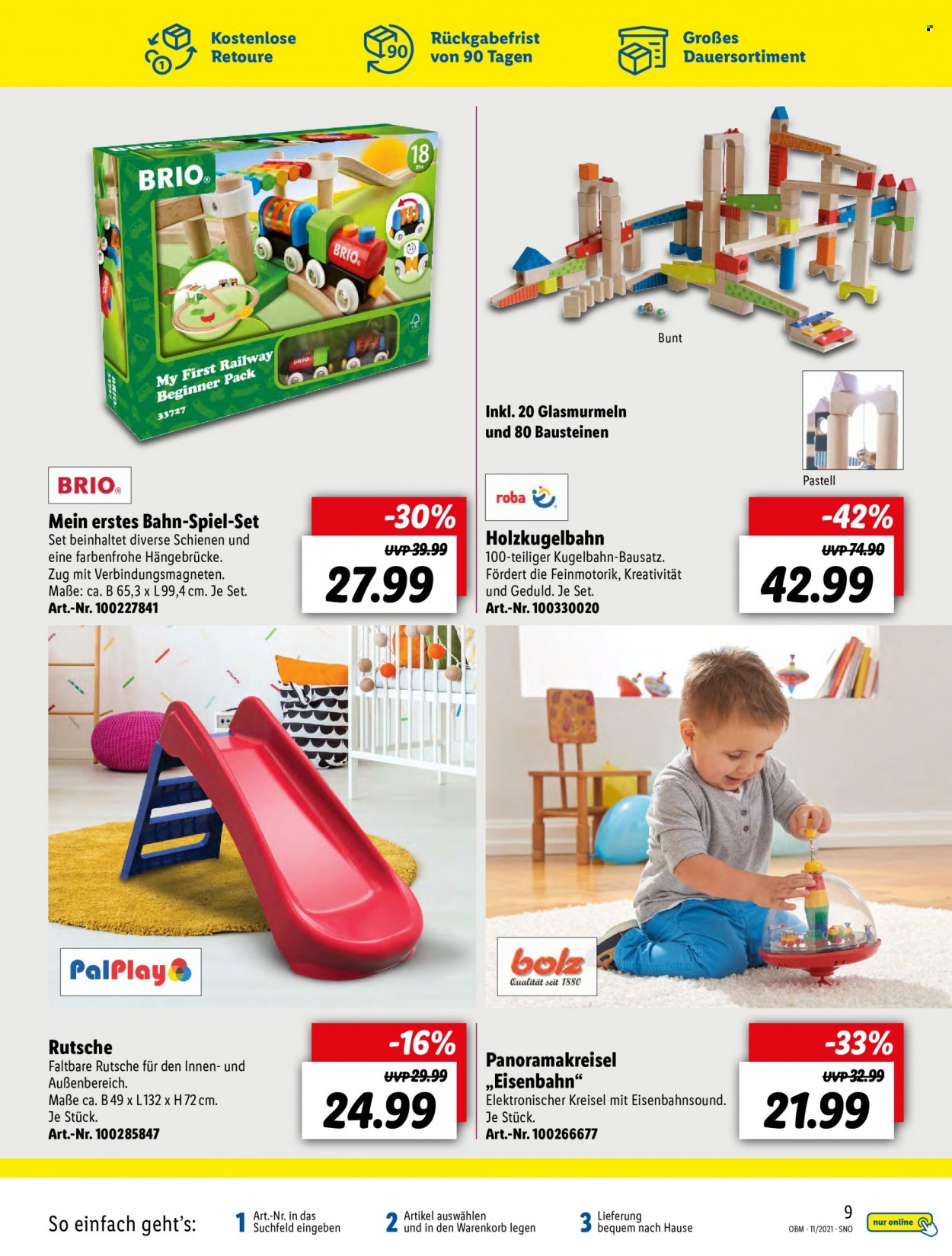 Lidl Prospekte  - 1.11.2021 - 30.11.2021. Seite 9