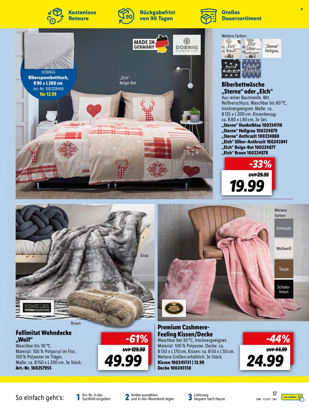Lidl Prospekte  - 1.11.2021 - 30.11.2021. Seite 17