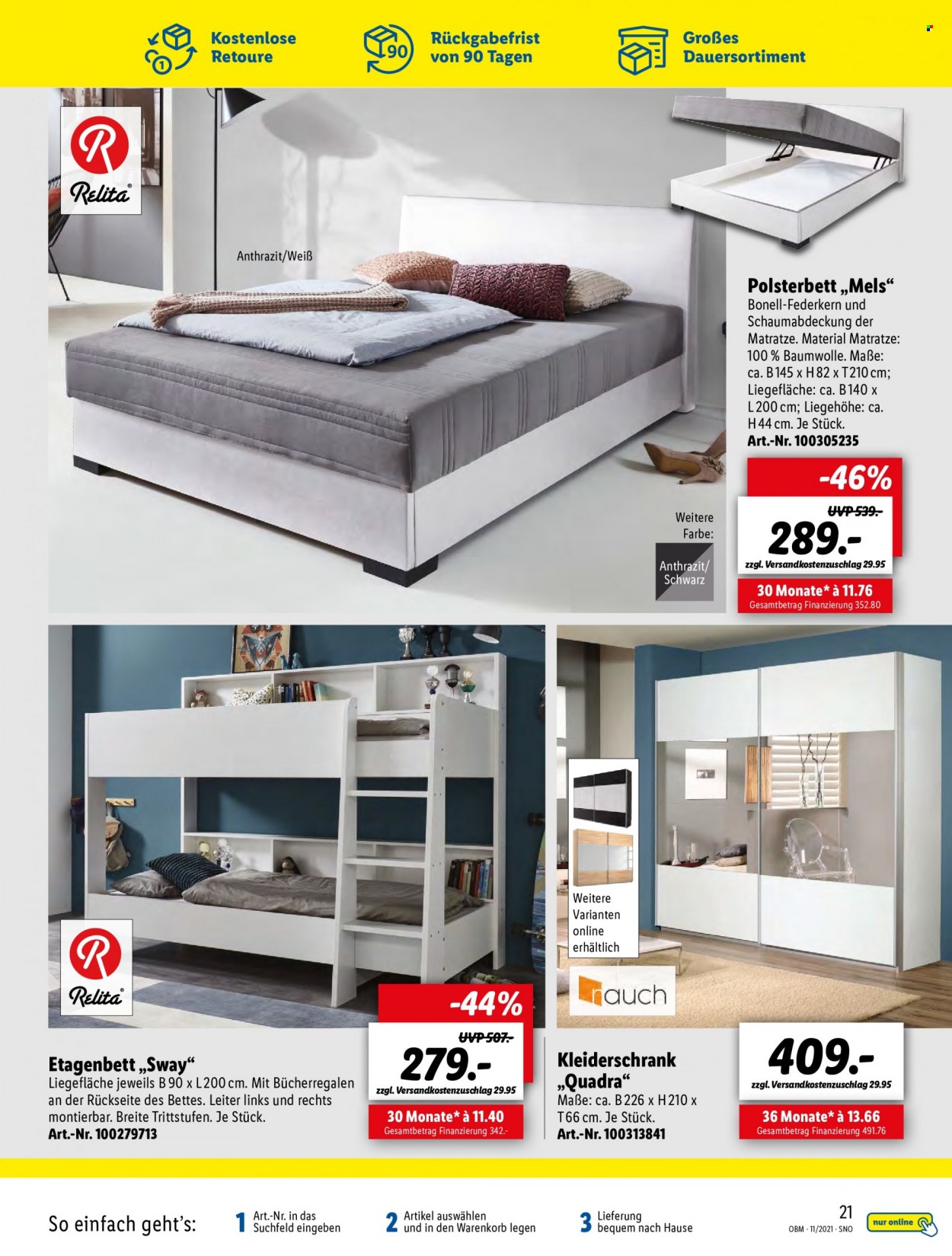 Lidl Prospekte  - 1.11.2021 - 30.11.2021. Seite 21