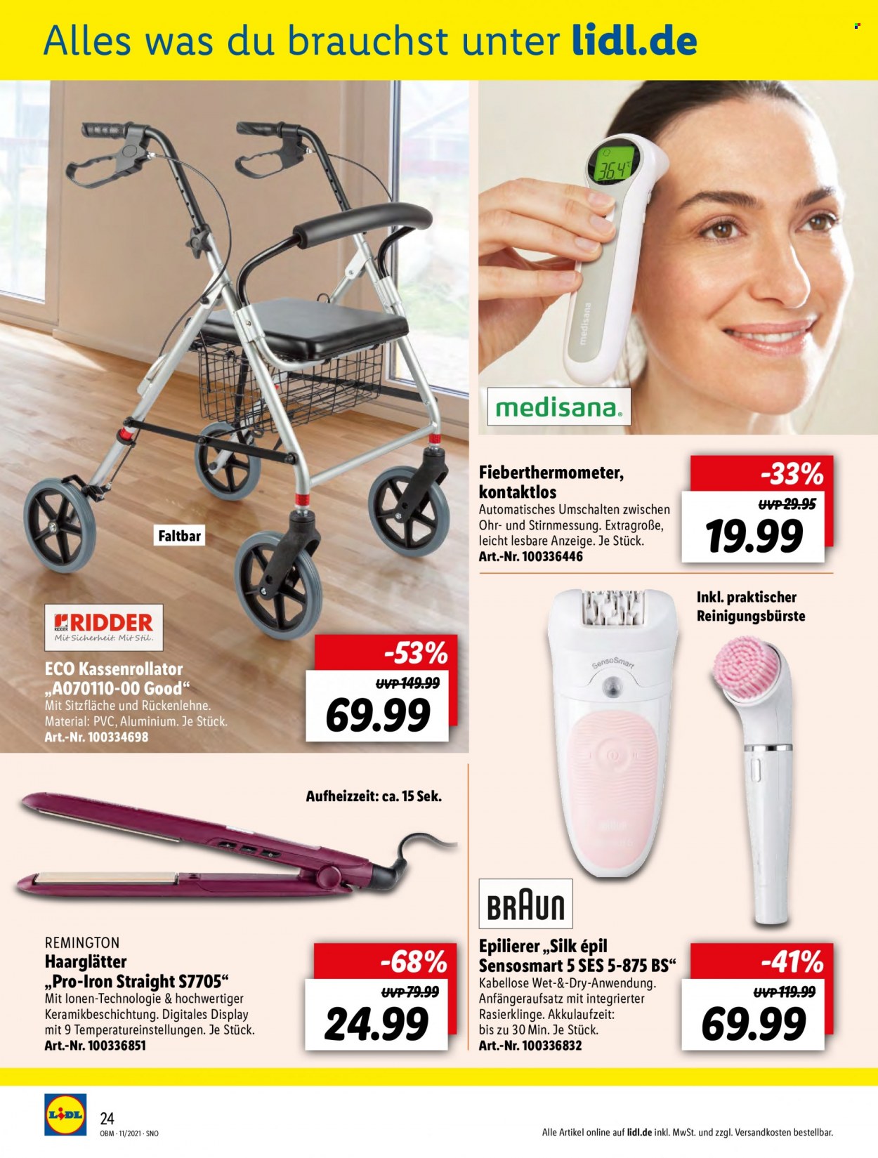 Lidl Prospekte  - 1.11.2021 - 30.11.2021. Seite 24