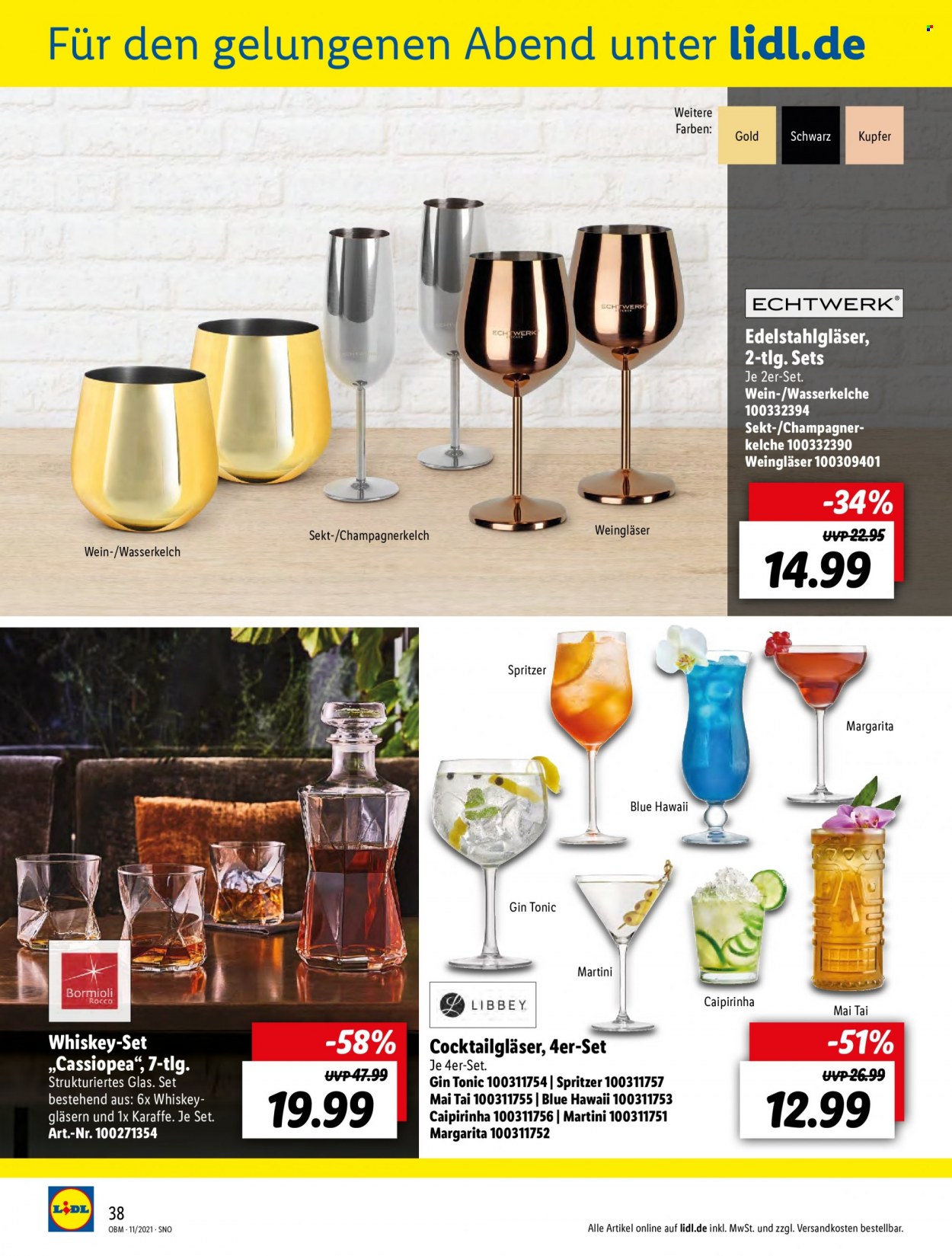 Lidl Prospekte  - 1.11.2021 - 30.11.2021. Seite 38