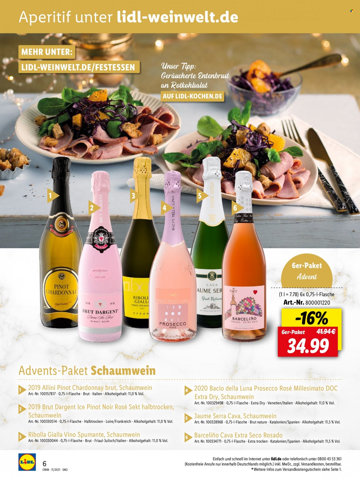 Lidl Prospekte  - 29.10.2021 - 30.11.2021. Seite 6
