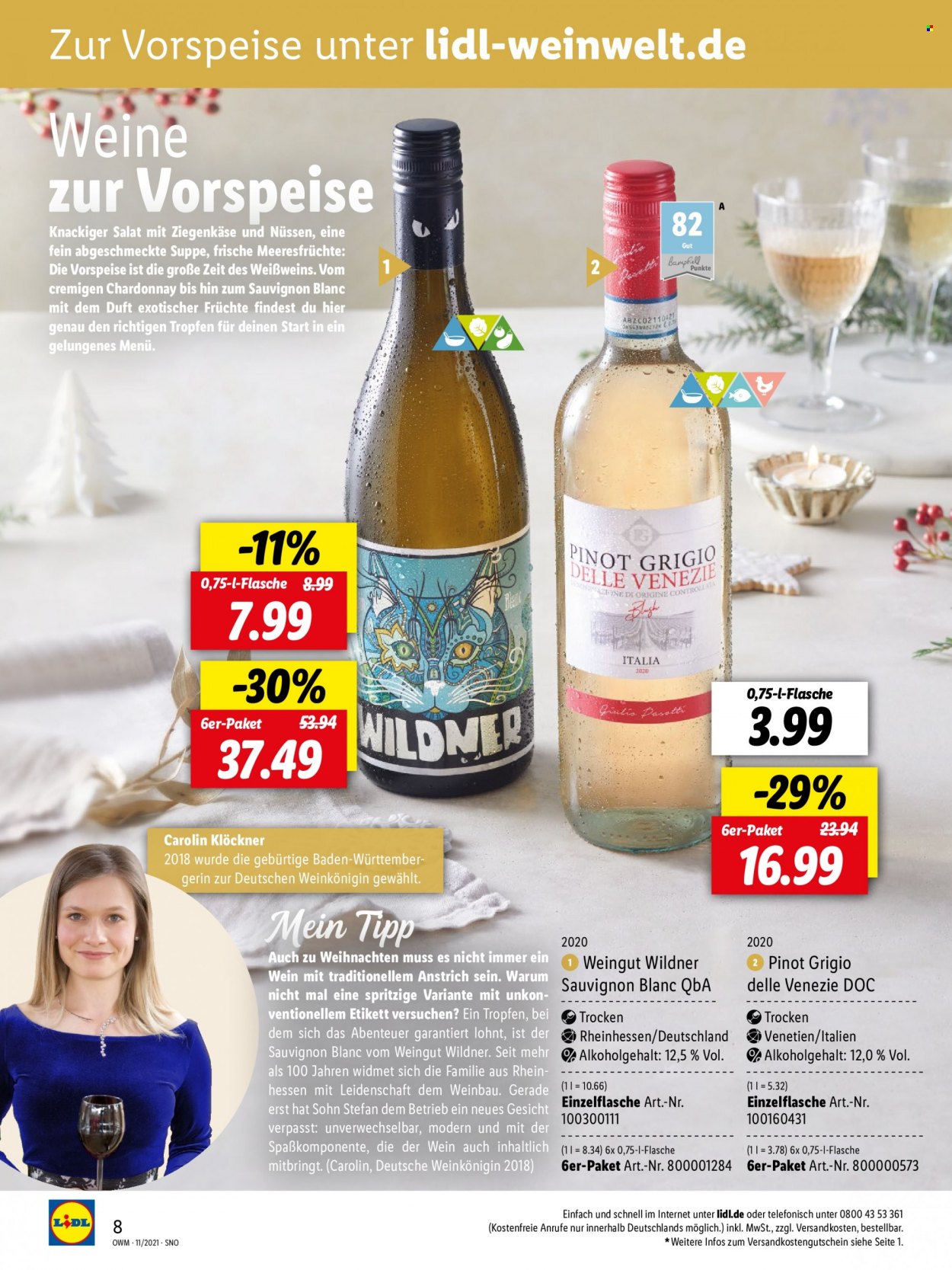 Lidl Prospekte  - 29.10.2021 - 30.11.2021. Seite 8