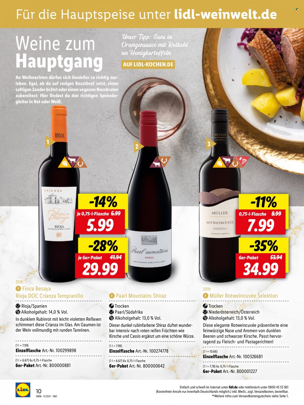 Lidl Prospekte  - 29.10.2021 - 30.11.2021. Seite 10