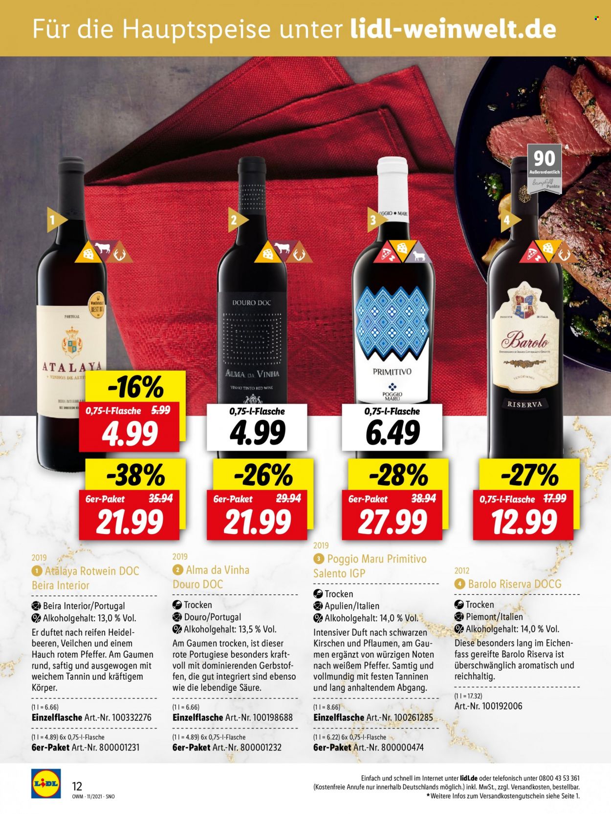 Lidl Prospekte  - 29.10.2021 - 30.11.2021. Seite 12