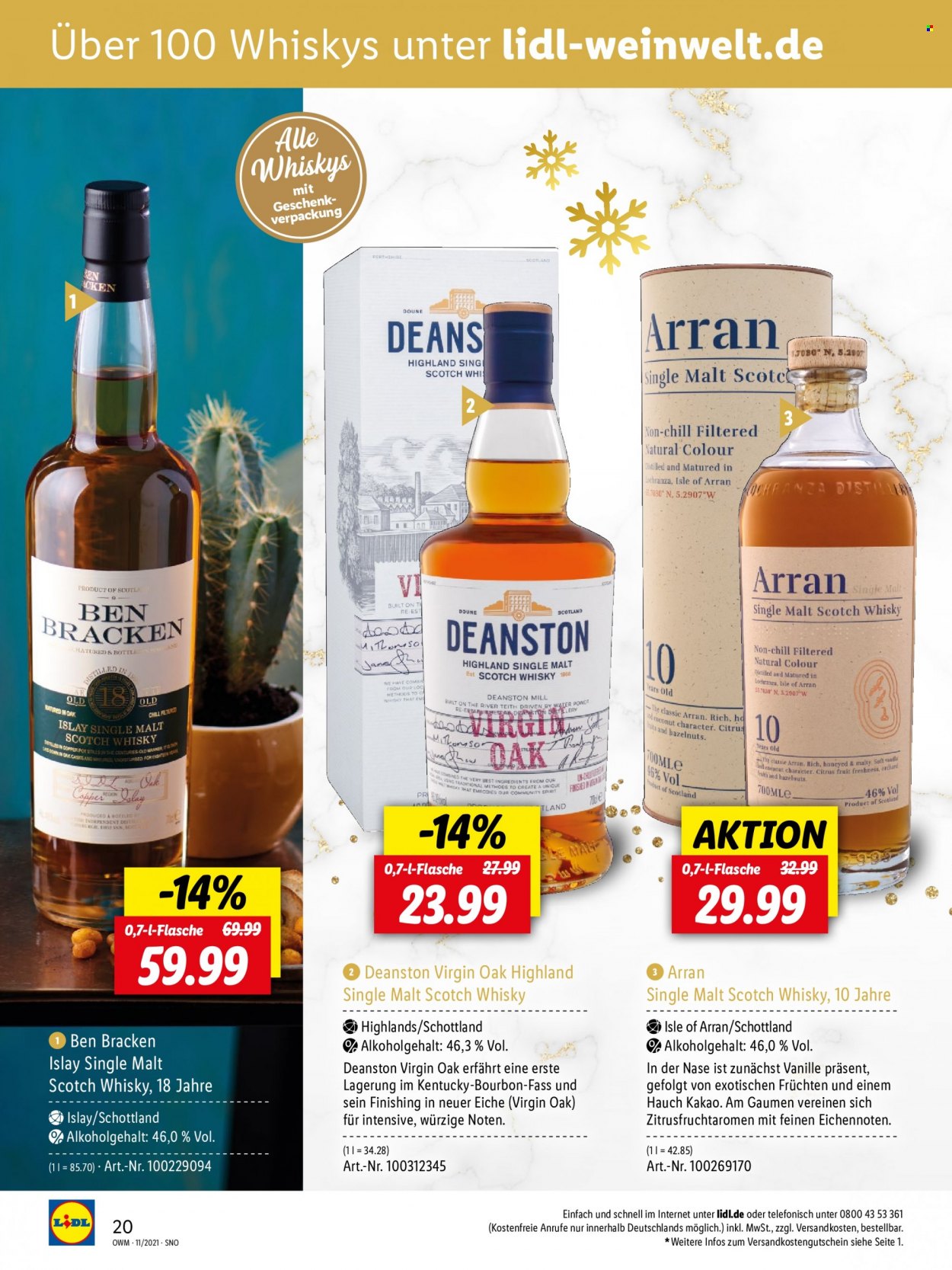 Lidl Prospekte  - 29.10.2021 - 30.11.2021. Seite 20