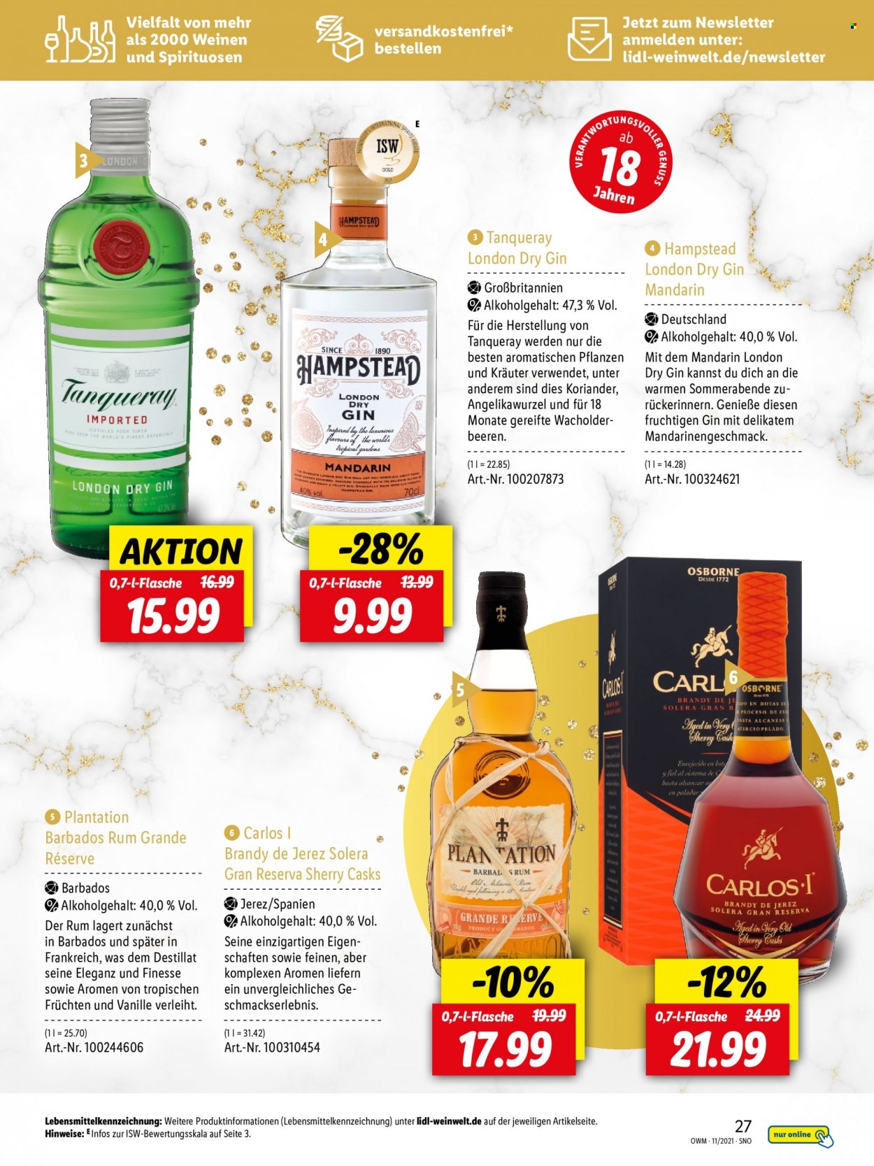 Lidl Prospekte  - 29.10.2021 - 30.11.2021. Seite 27