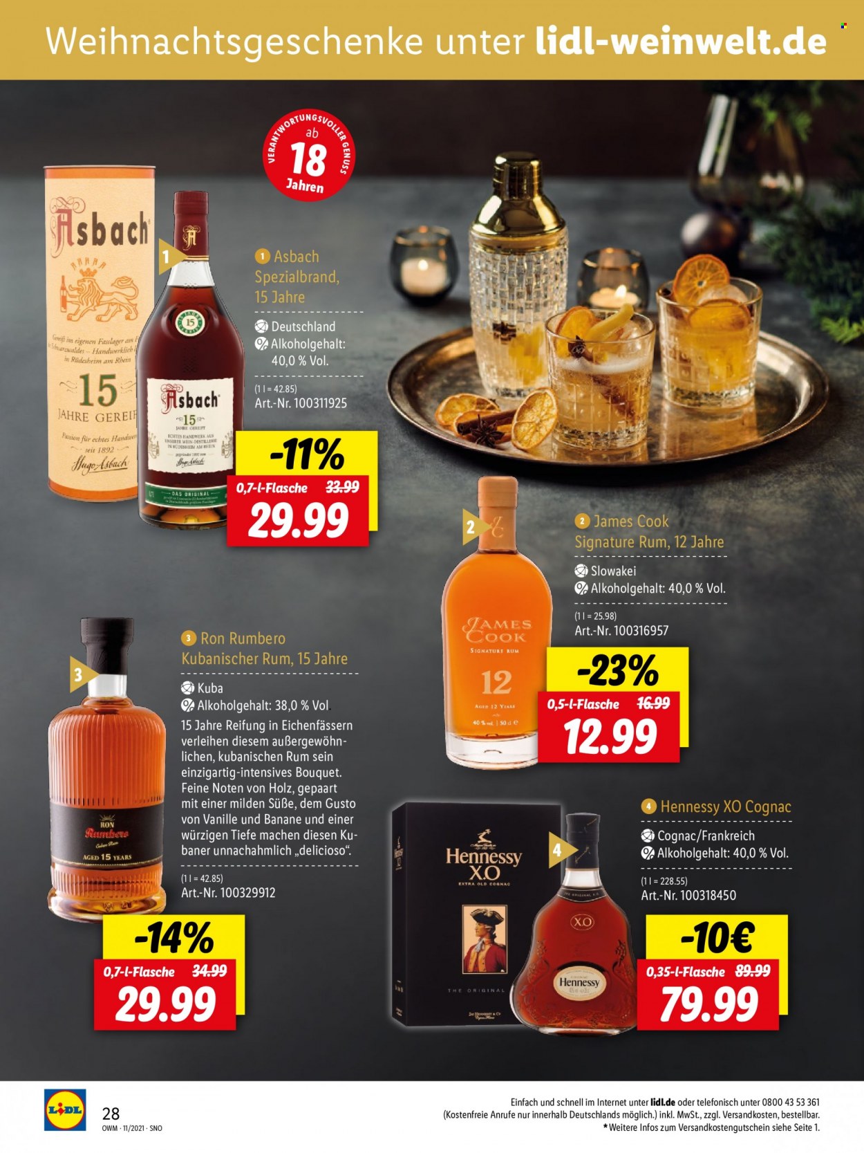 Lidl Prospekte  - 29.10.2021 - 30.11.2021. Seite 28