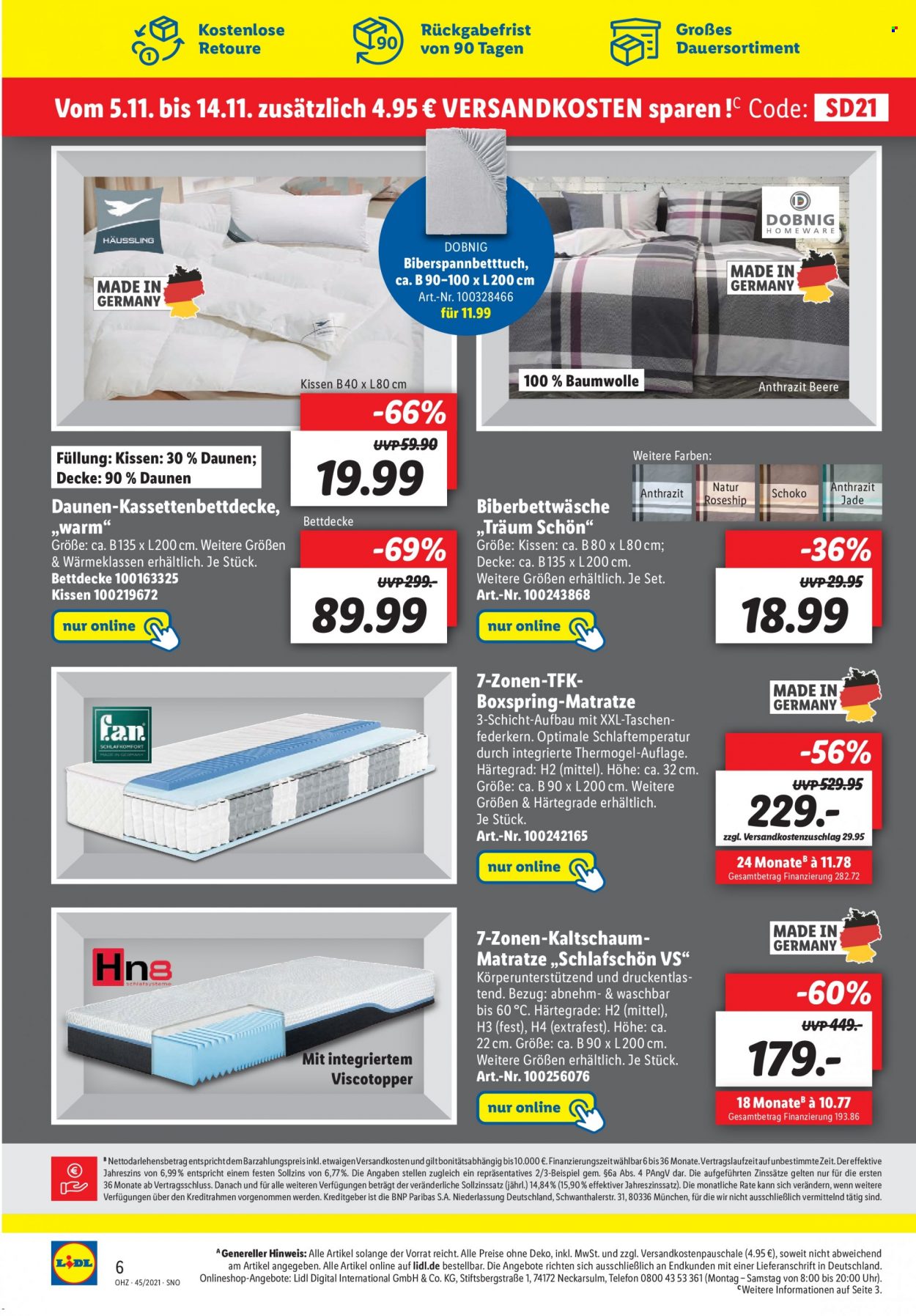 Lidl Prospekte  - 5.11.2021 - 14.11.2021. Seite 6