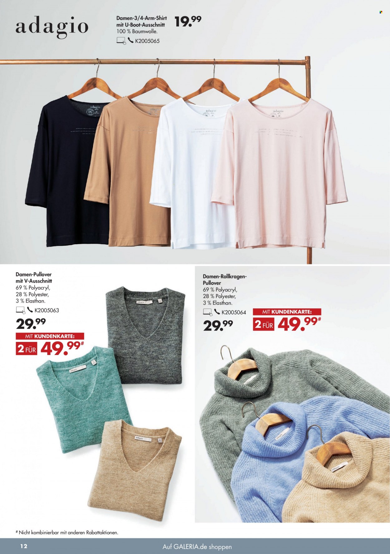 GALERIA Karstadt Kaufhof Prospekte  - 3.11.2021 - 9.11.2021. Seite 12