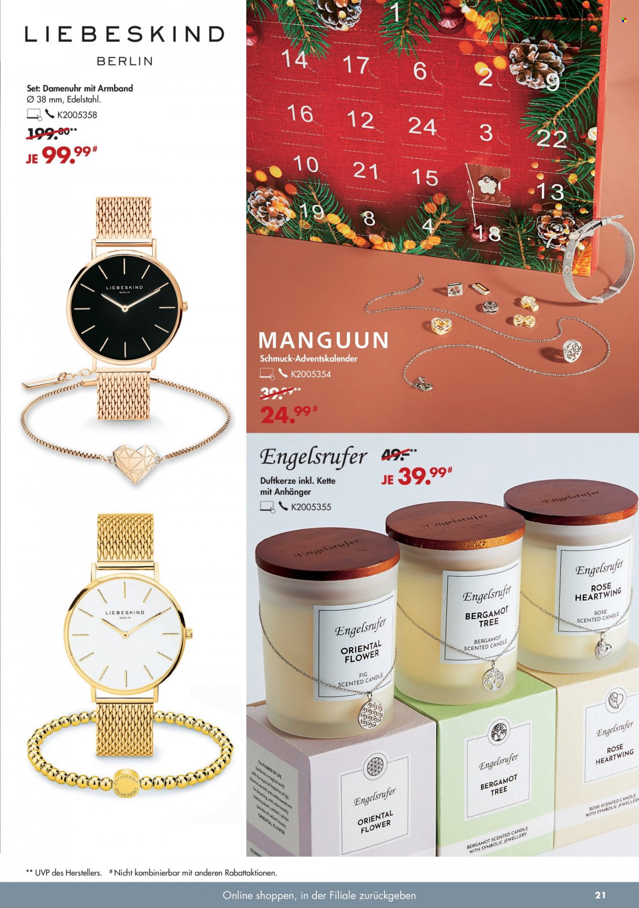 GALERIA Karstadt Kaufhof Prospekte  - 3.11.2021 - 9.11.2021. Seite 21