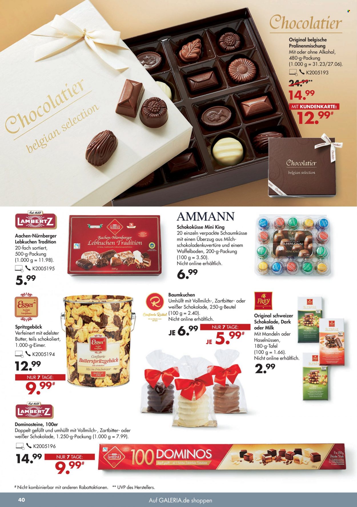 GALERIA Karstadt Kaufhof Prospekte  - 3.11.2021 - 9.11.2021. Seite 40