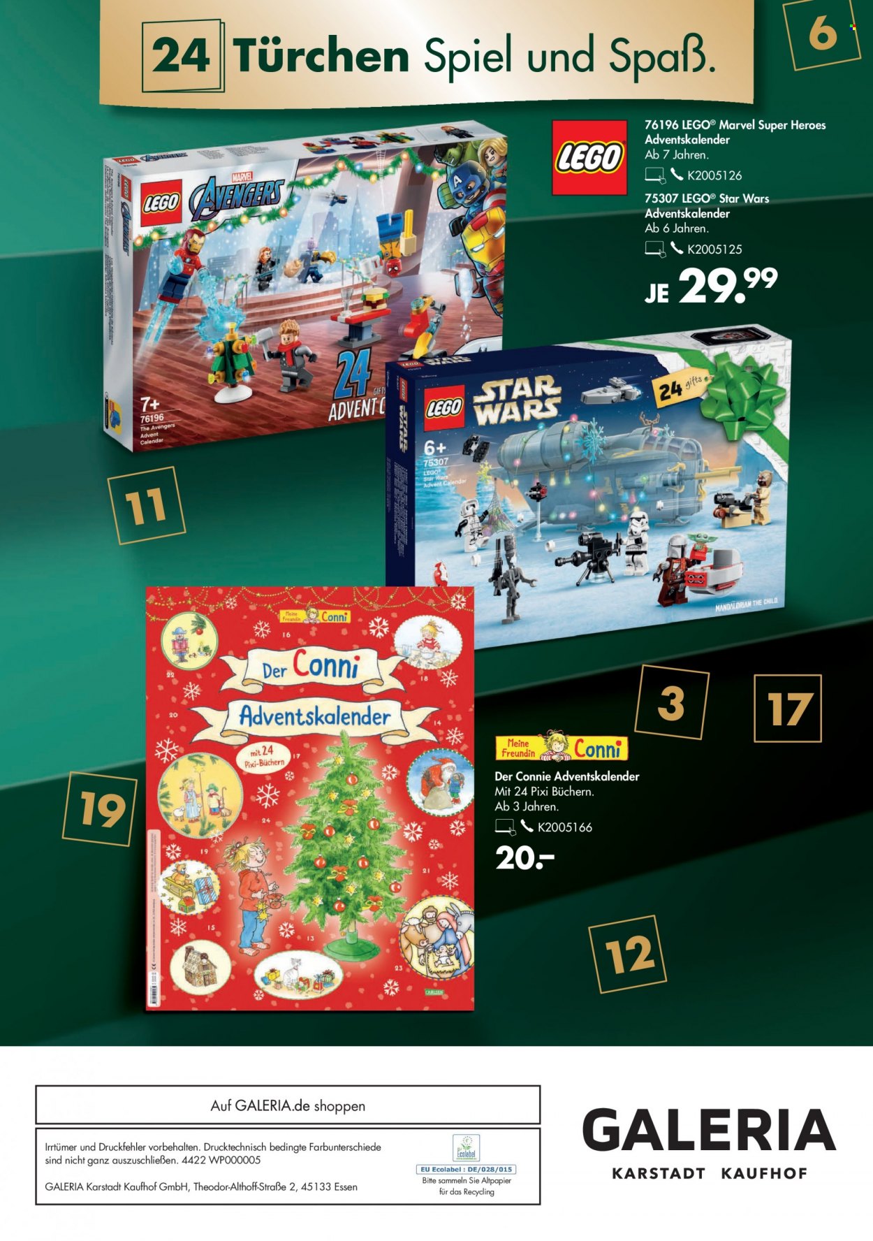 GALERIA Karstadt Kaufhof Prospekte  - 3.11.2021 - 9.11.2021. Seite 52