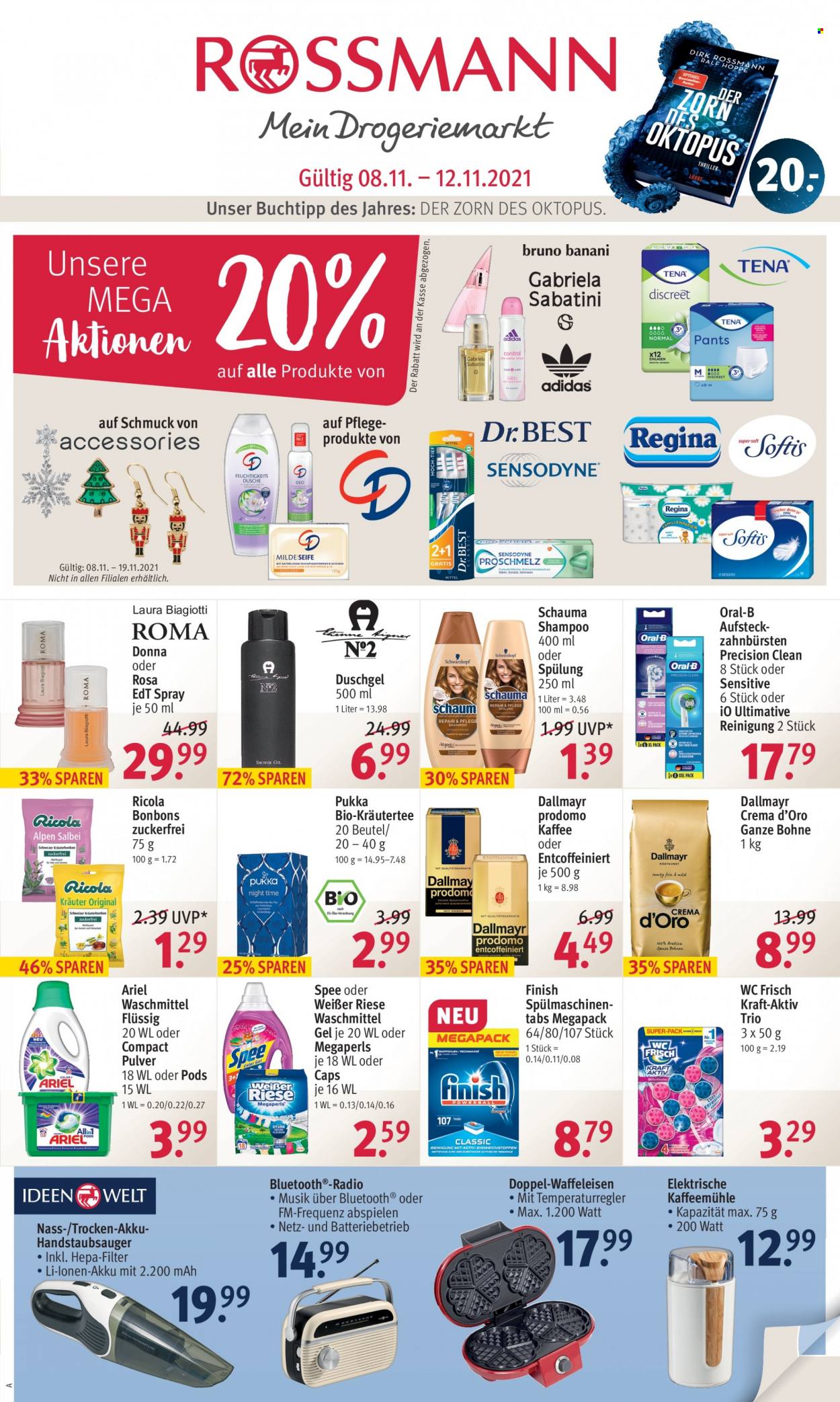 Rossmann Prospekte  - 8.11.2021 - 12.11.2021. Seite 1