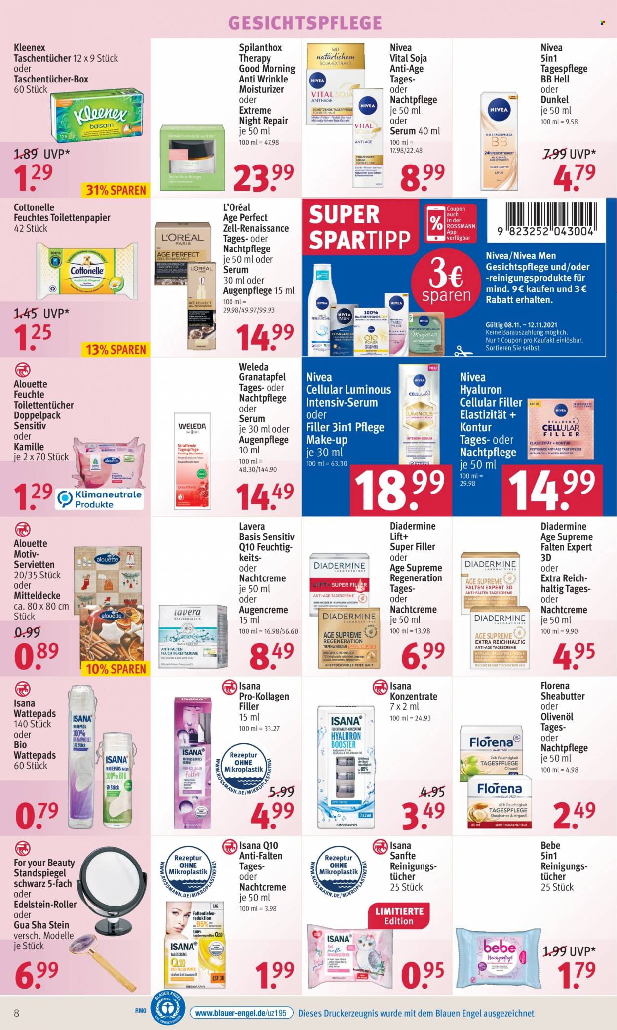 Rossmann Prospekte  - 8.11.2021 - 12.11.2021. Seite 8