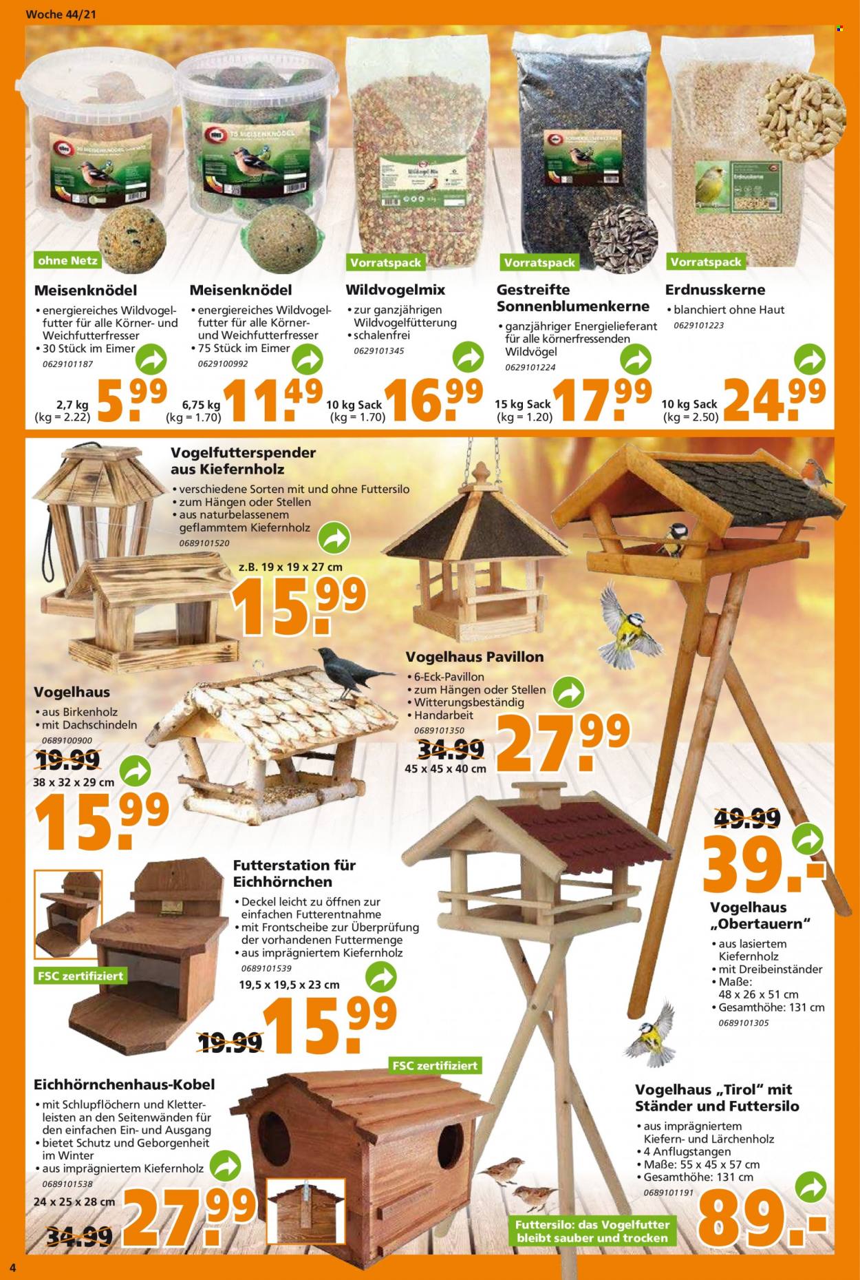 Globus Baumarkt Prospekte  - 31.10.2021 - 9.11.2021. Seite 4