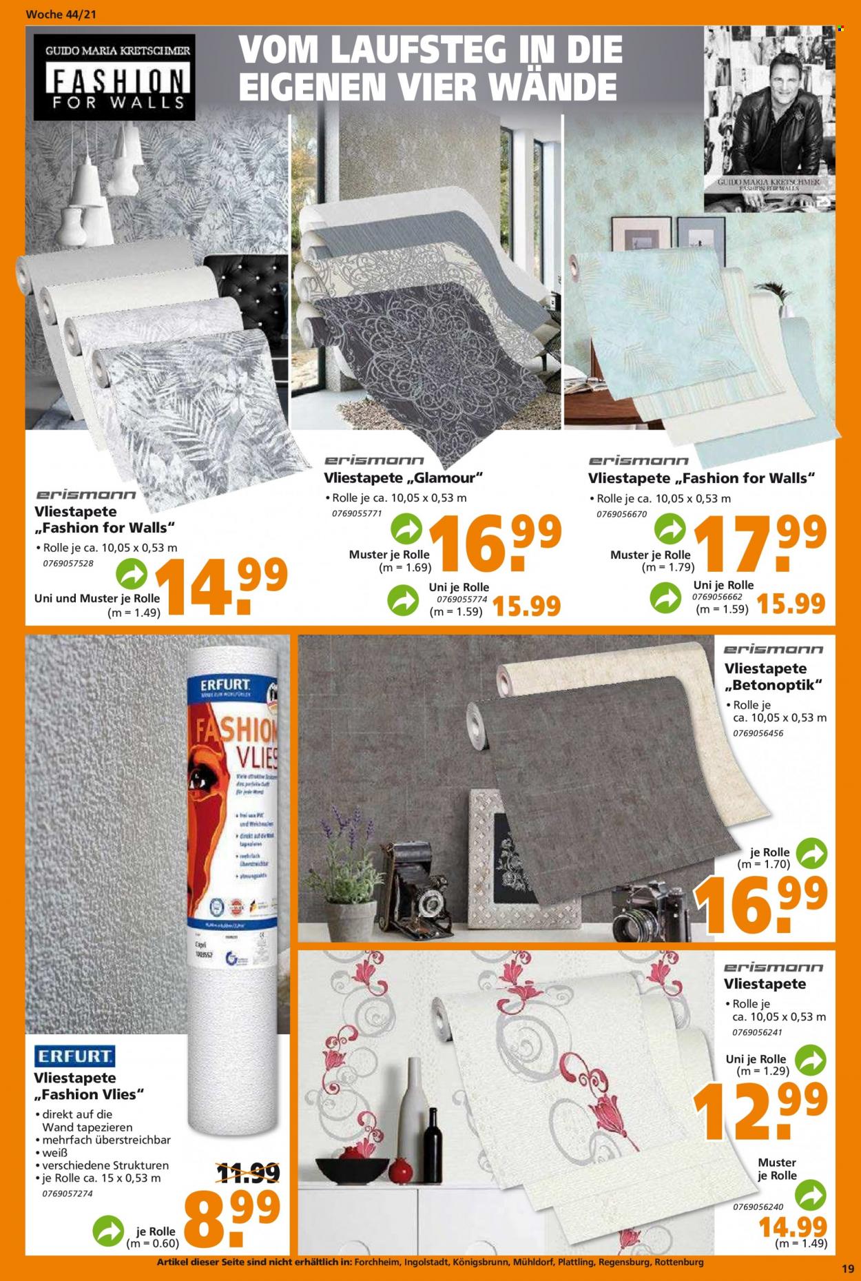 Globus Baumarkt Prospekte  - 31.10.2021 - 9.11.2021. Seite 19