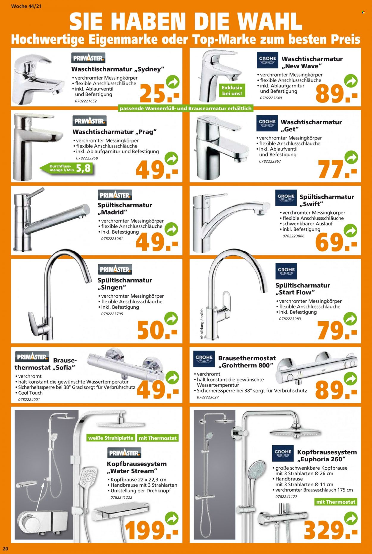 Globus Baumarkt Prospekte  - 31.10.2021 - 9.11.2021. Seite 20