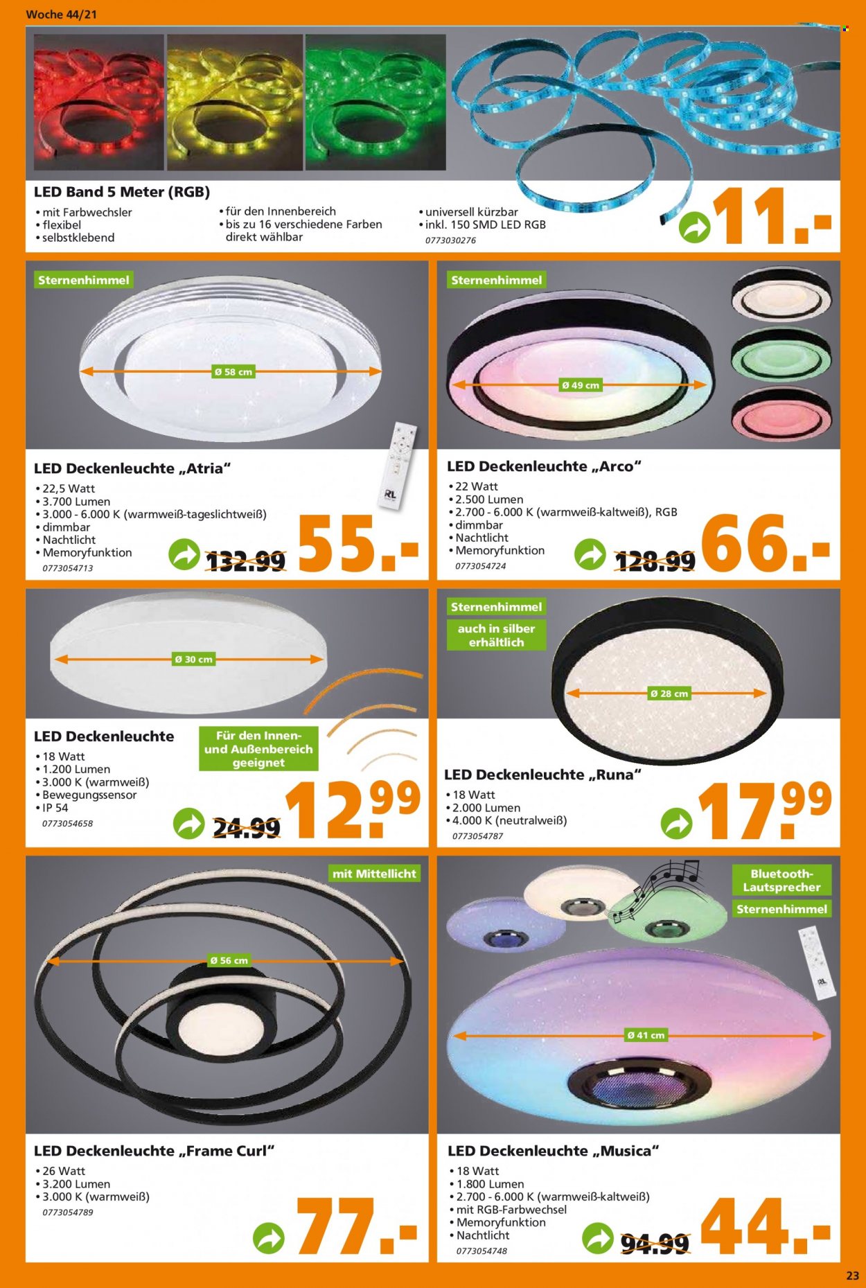 Globus Baumarkt Prospekte  - 31.10.2021 - 9.11.2021. Seite 23