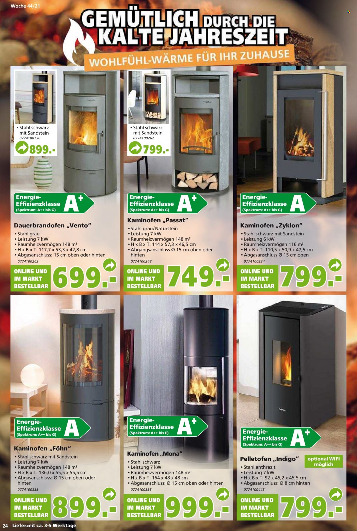 Globus Baumarkt Prospekte  - 31.10.2021 - 9.11.2021. Seite 24