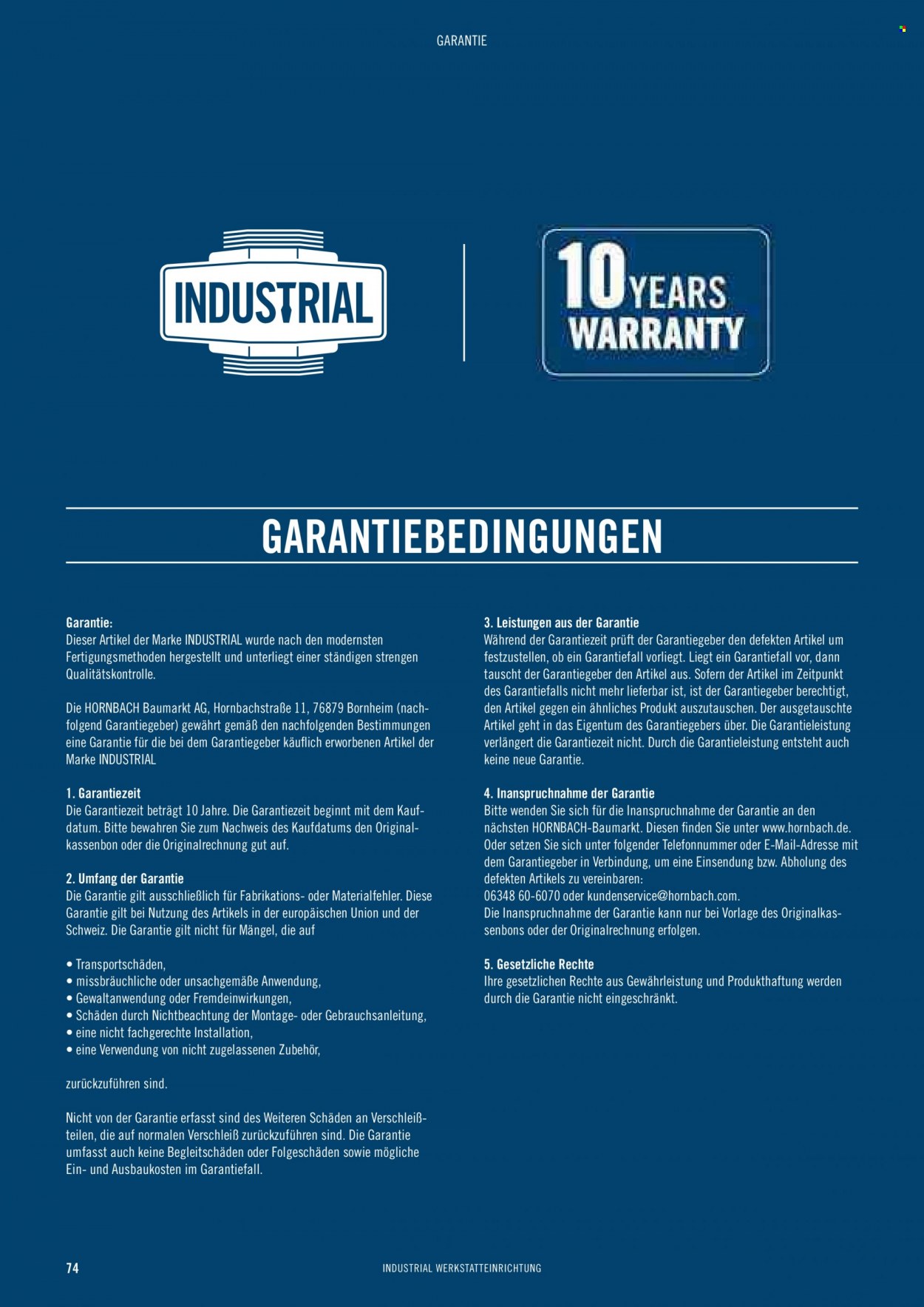 Hornbach Prospekte  - 5.11.2021 - 30.11.2021. Seite 74