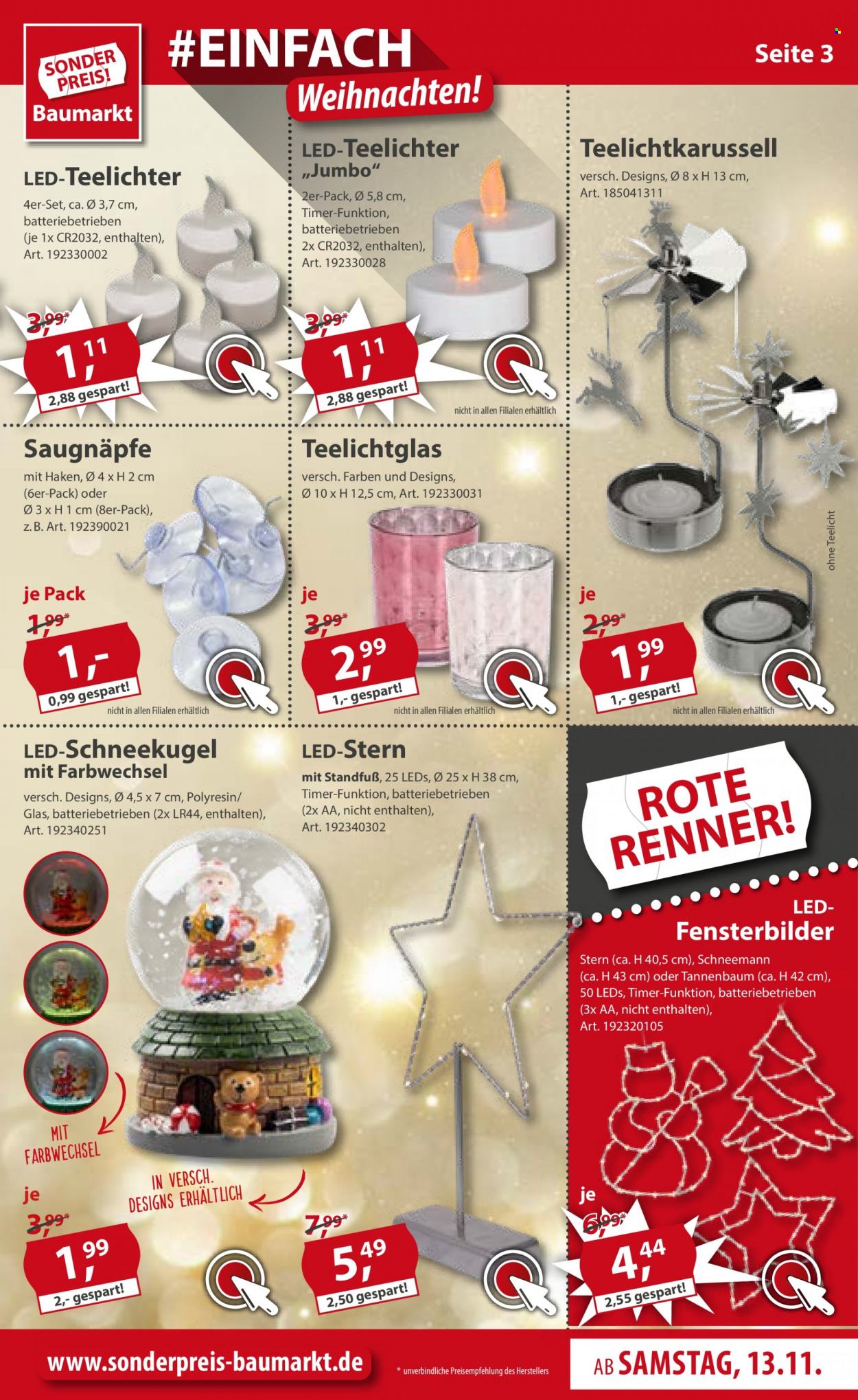 Sonderpreis-Baumarkt Prospekte  - 13.11.2021 - 19.11.2021. Seite 3
