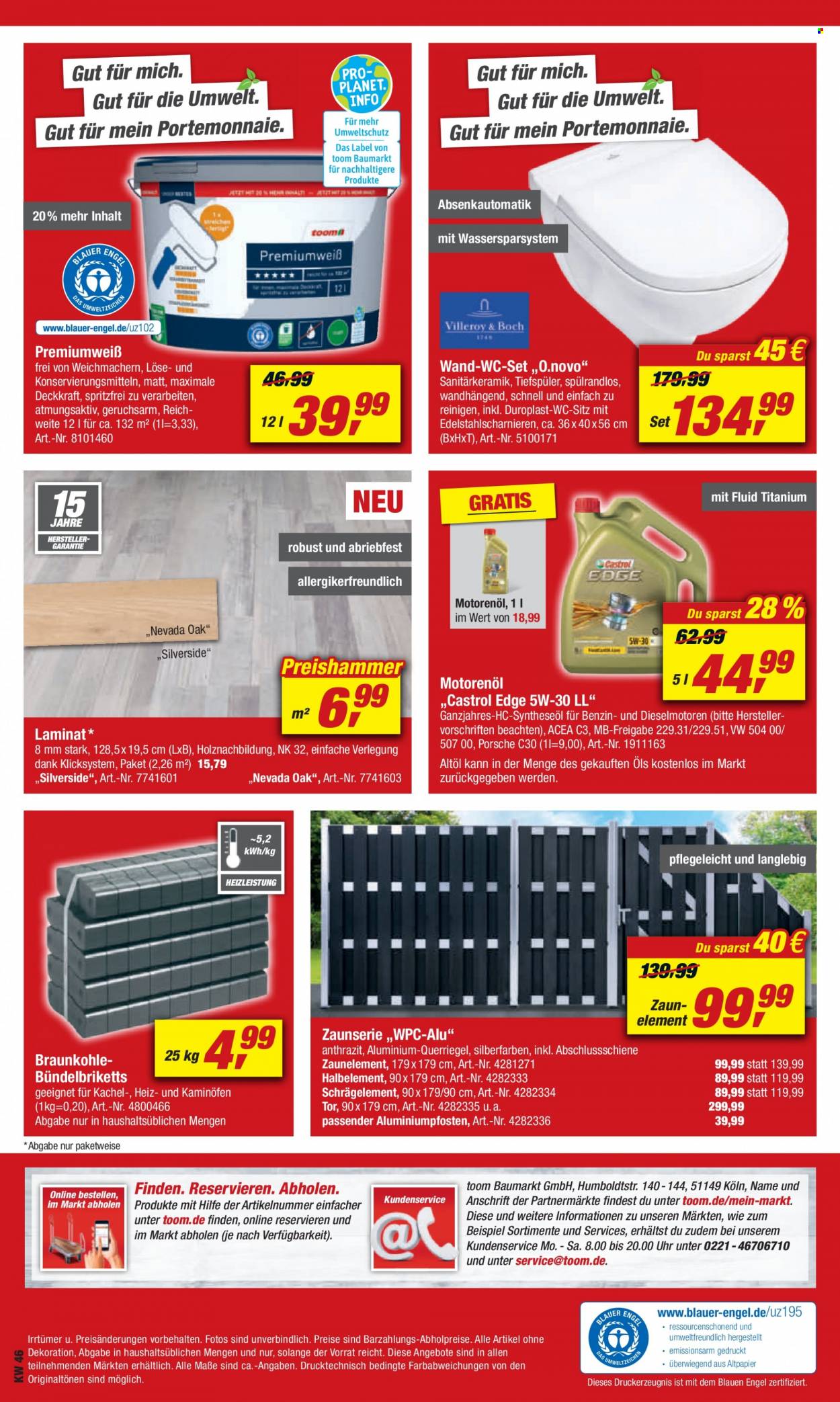 toom Baumarkt Prospekte  - 13.11.2021 - 19.11.2021. Seite 12