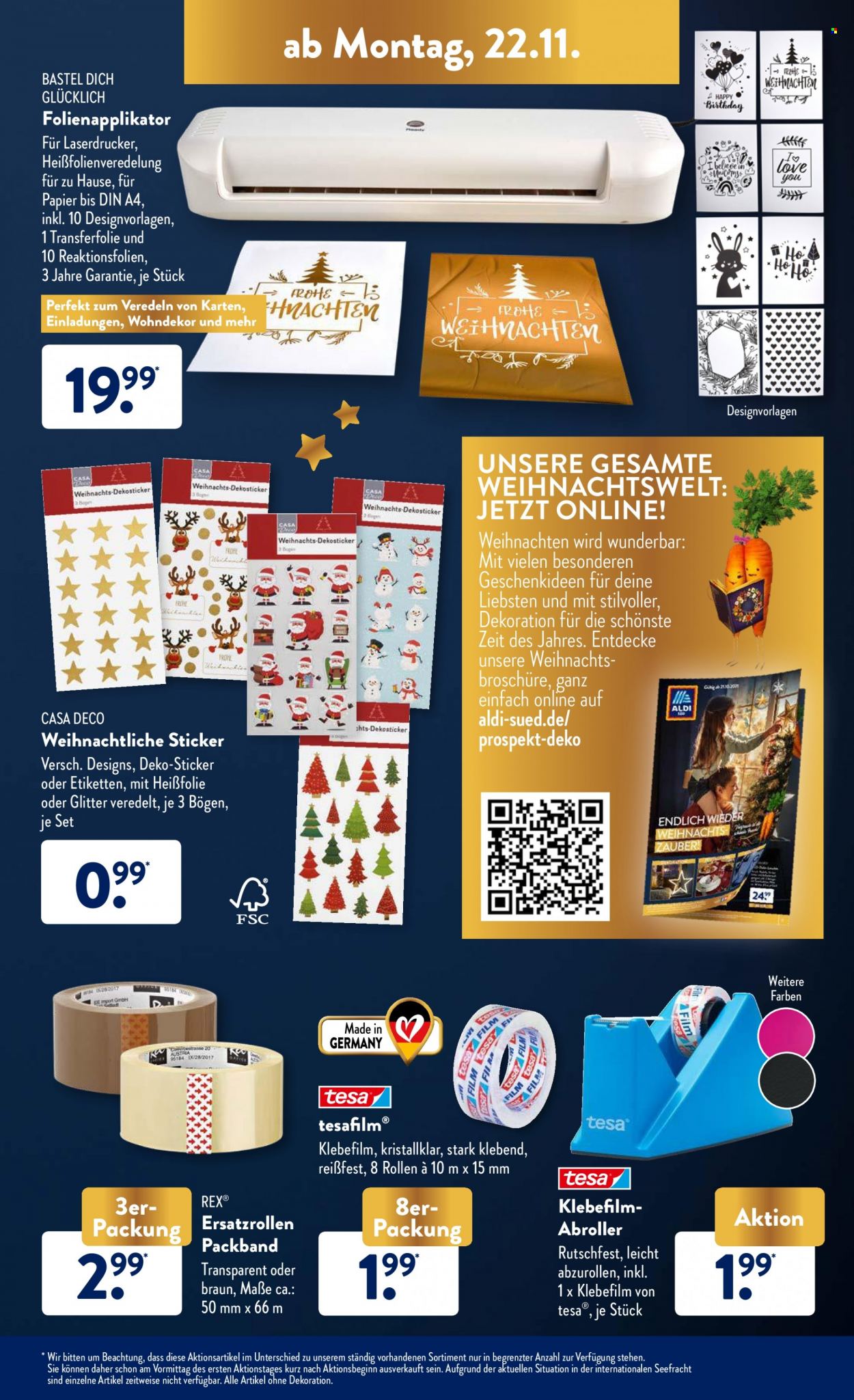 ALDI SÜD Prospekte  - 22.11.2021 - 27.11.2021. Seite 5