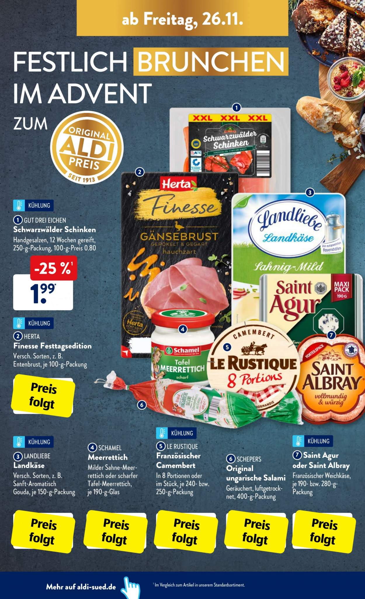 ALDI SÜD Prospekte  - 22.11.2021 - 27.11.2021. Seite 26