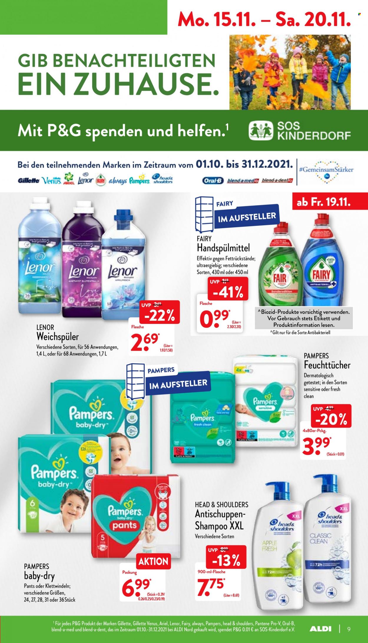 ALDI Nord Prospekte  - 15.11.2021 - 20.11.2021. Seite 9