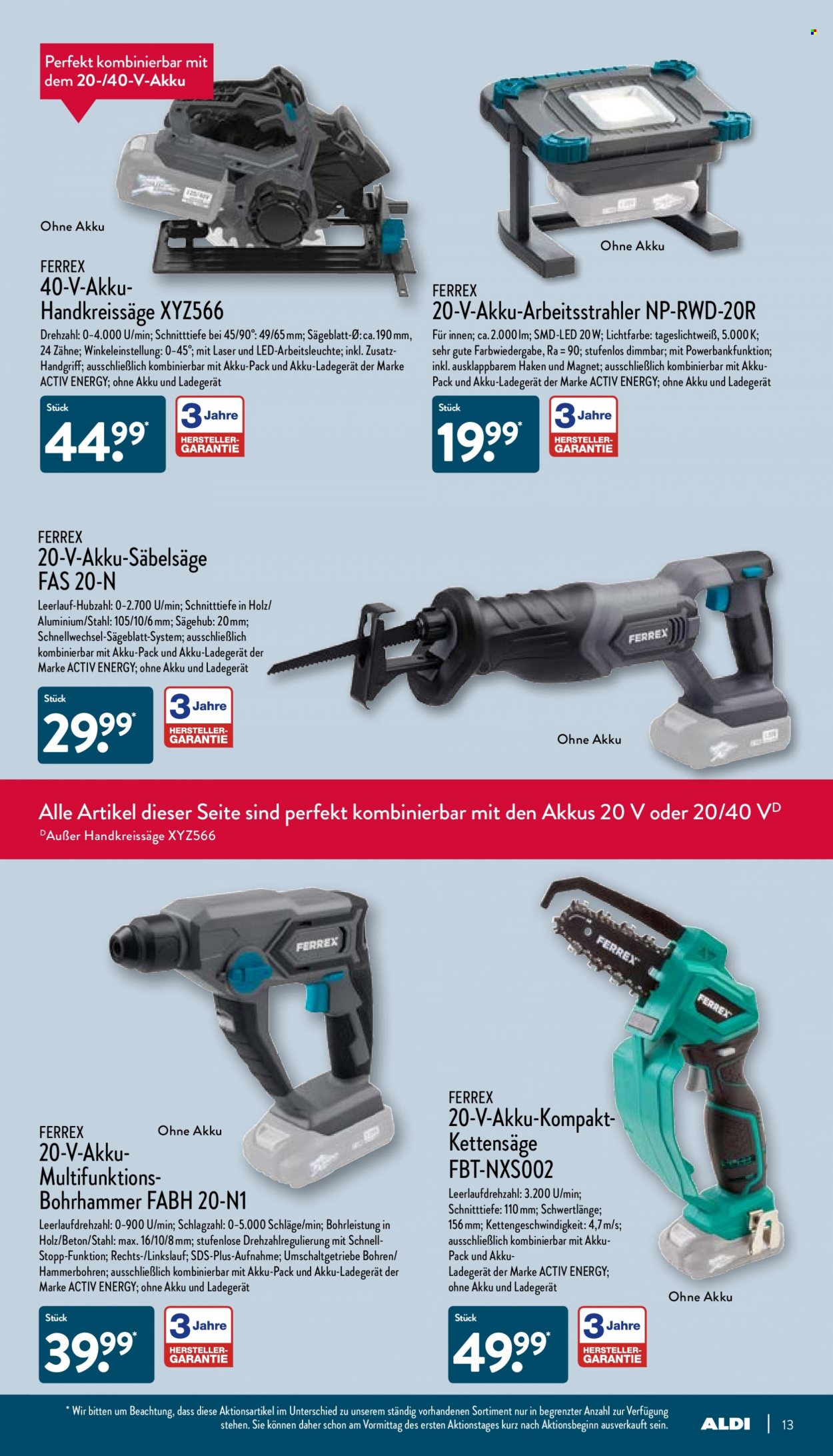 ALDI Nord Prospekte  - 15.11.2021 - 20.11.2021. Seite 13