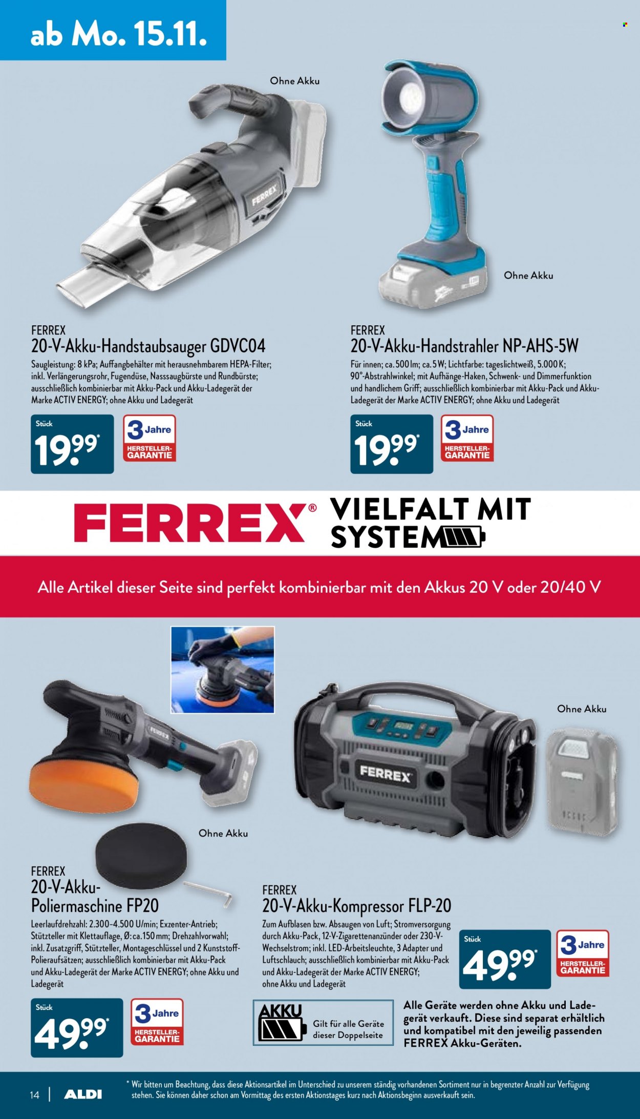 ALDI Nord Prospekte  - 15.11.2021 - 20.11.2021. Seite 14