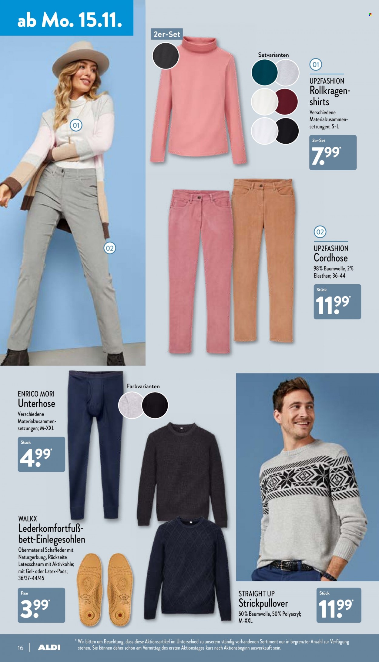 ALDI Nord Prospekte  - 15.11.2021 - 20.11.2021. Seite 16