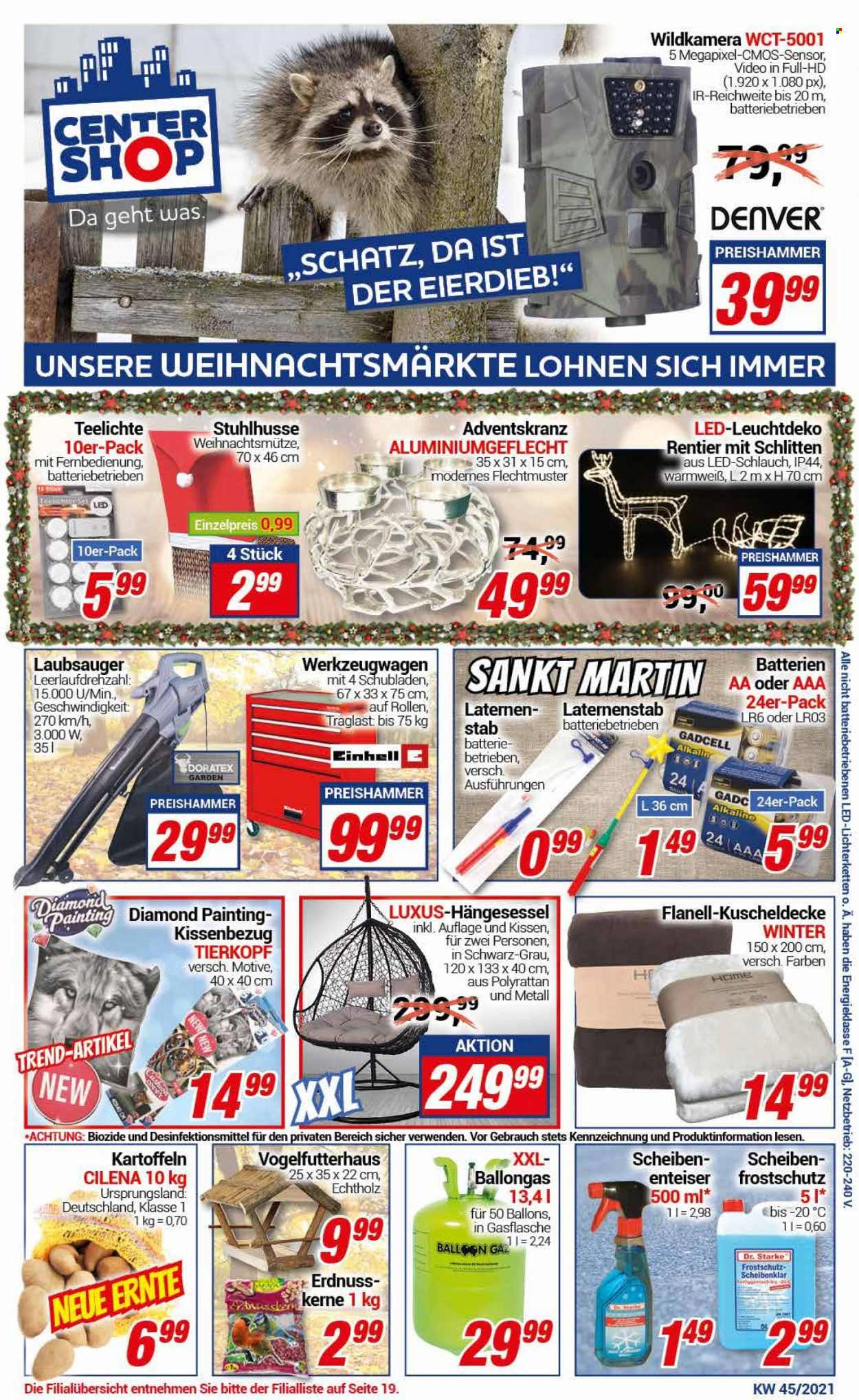 CENTERSHOP Prospekte  - 8.11.2021 - 13.11.2021. Seite 1