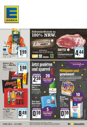 Prospekte Edeka - 8.11.2021 - 13.11.2021.