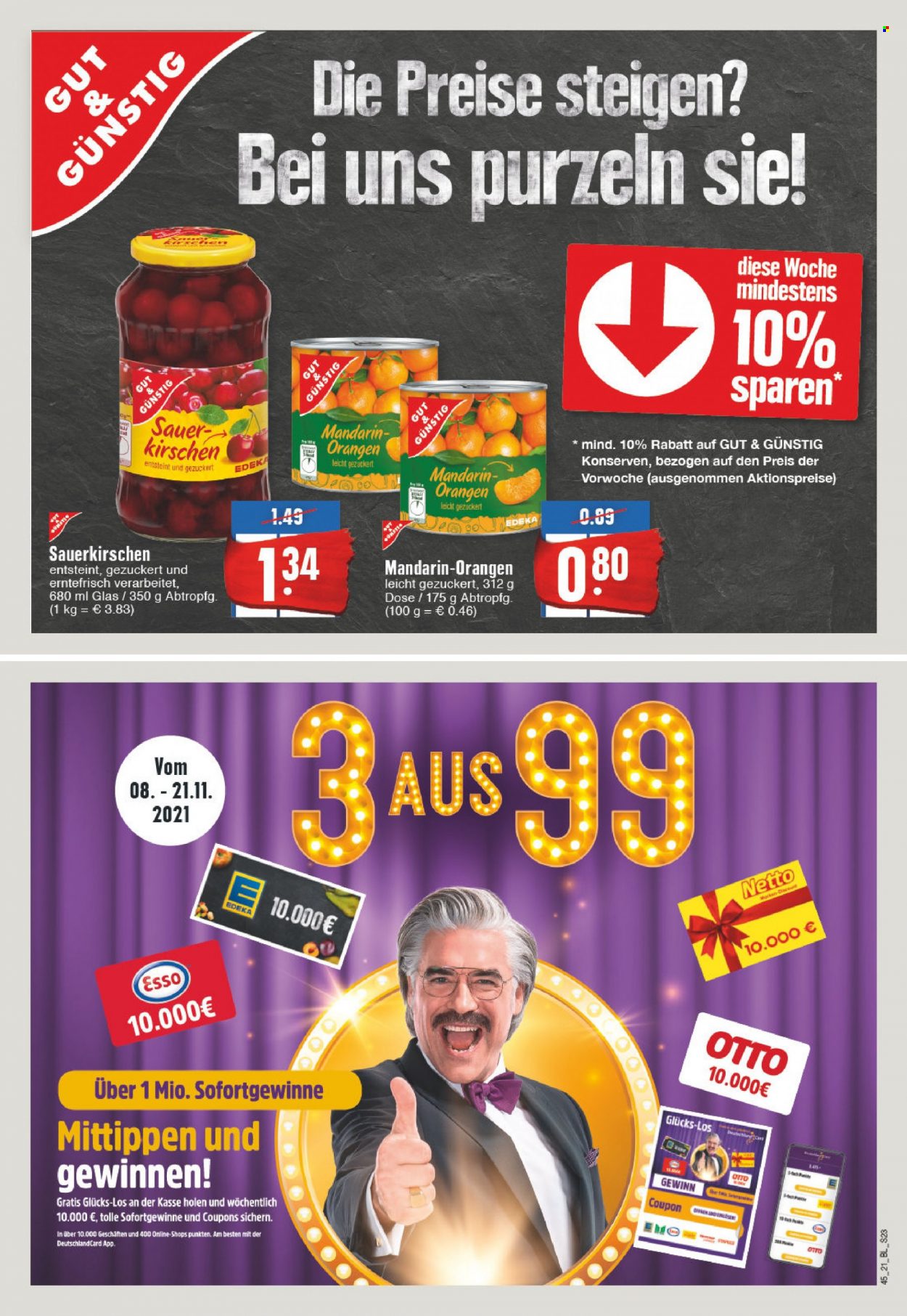 Edeka Prospekte  - 8.11.2021 - 13.11.2021. Seite 23