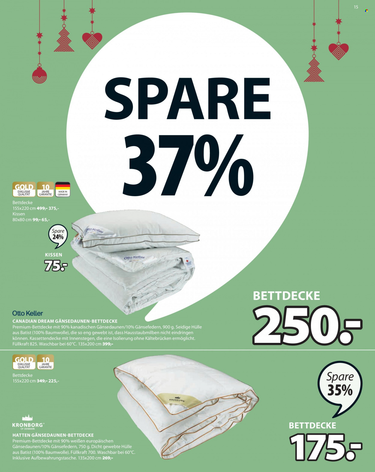 JYSK Prospekte  - 7.11.2021 - 13.11.2021. Seite 15