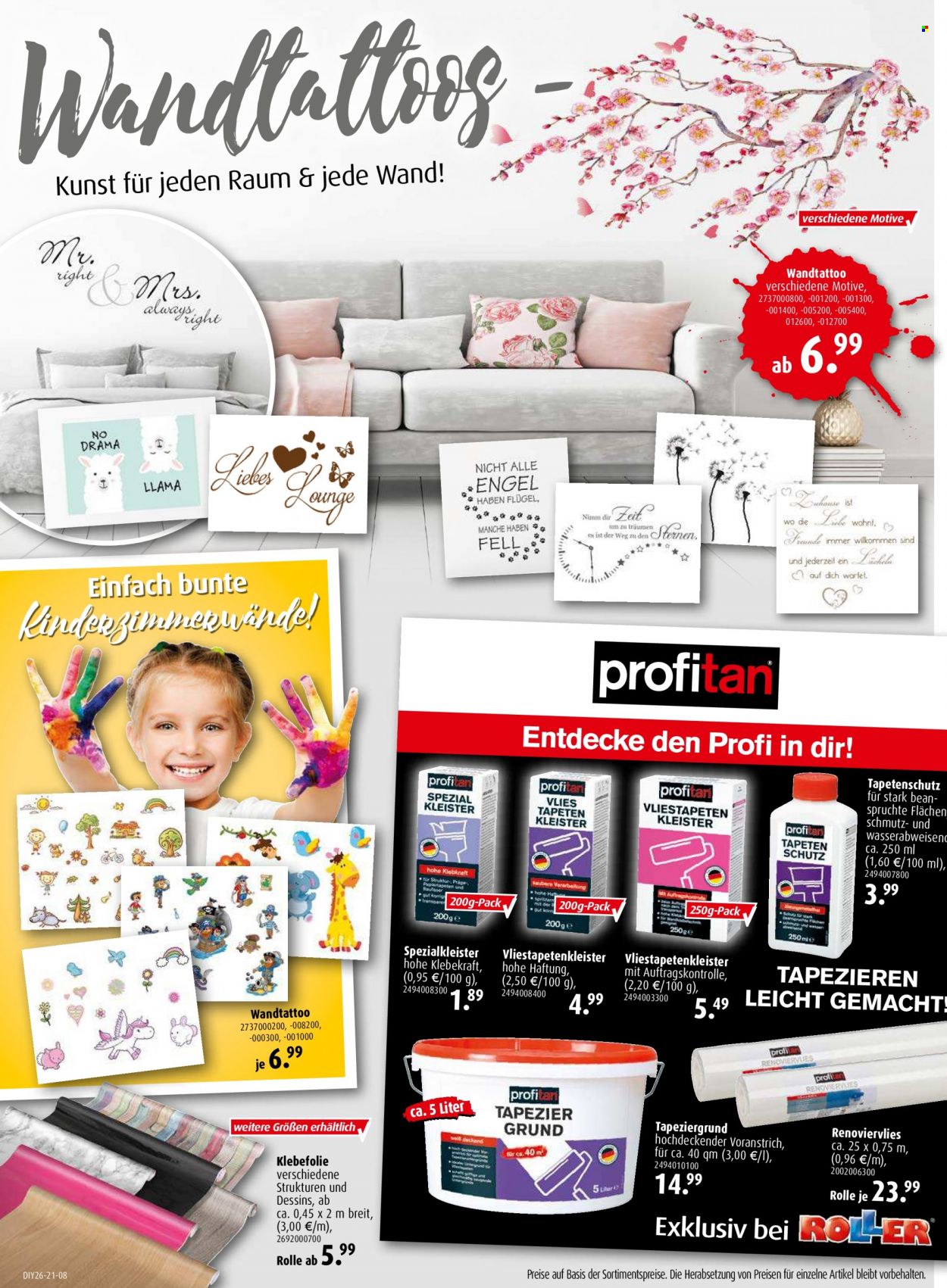 thumbnail - Prospekte Roller - Produkte in Aktion - Schrank, Schwerlastregal, Pattex, Holz. Seite 8.