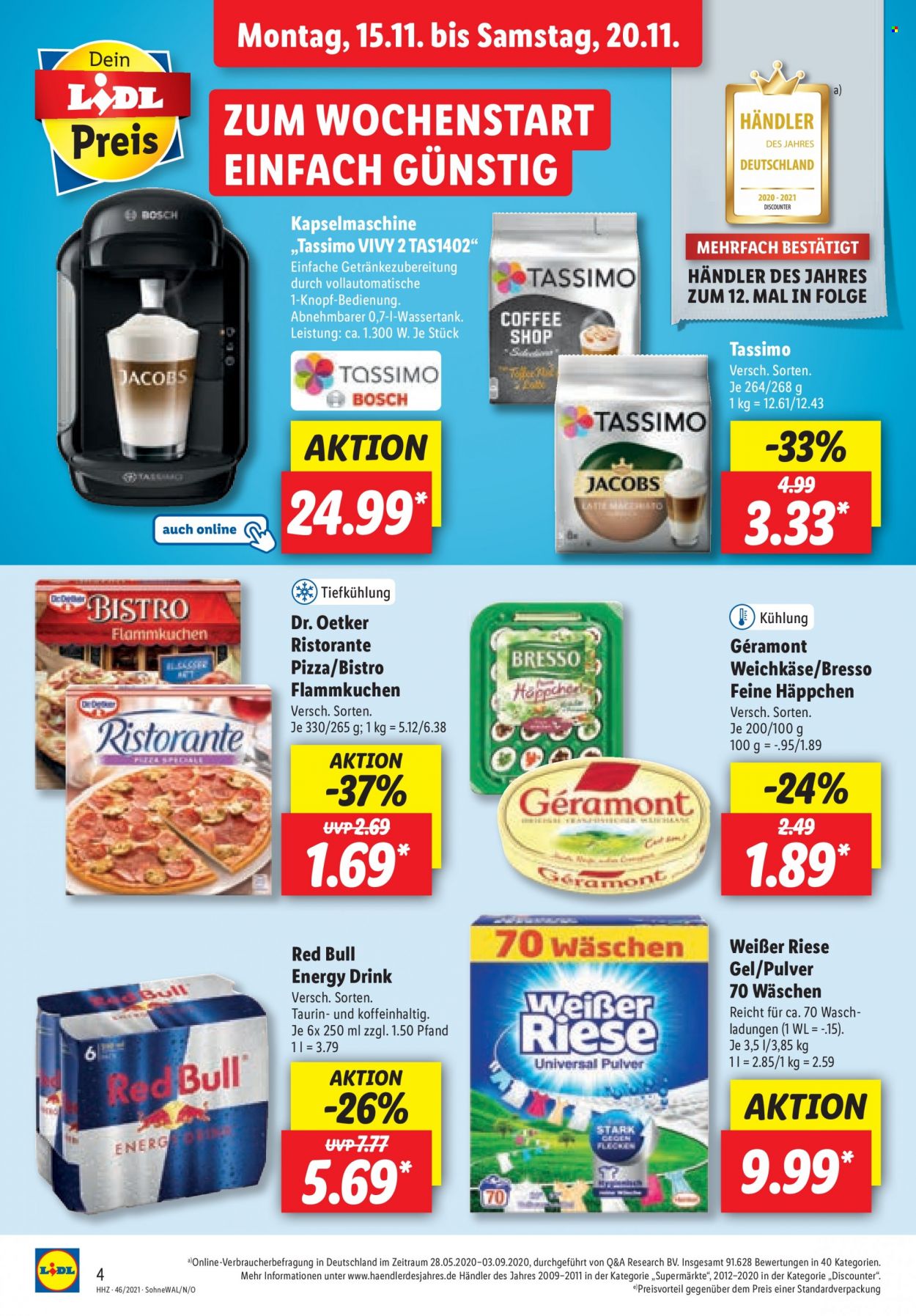 Lidl Prospekte  - 15.11.2021 - 20.11.2021. Seite 4
