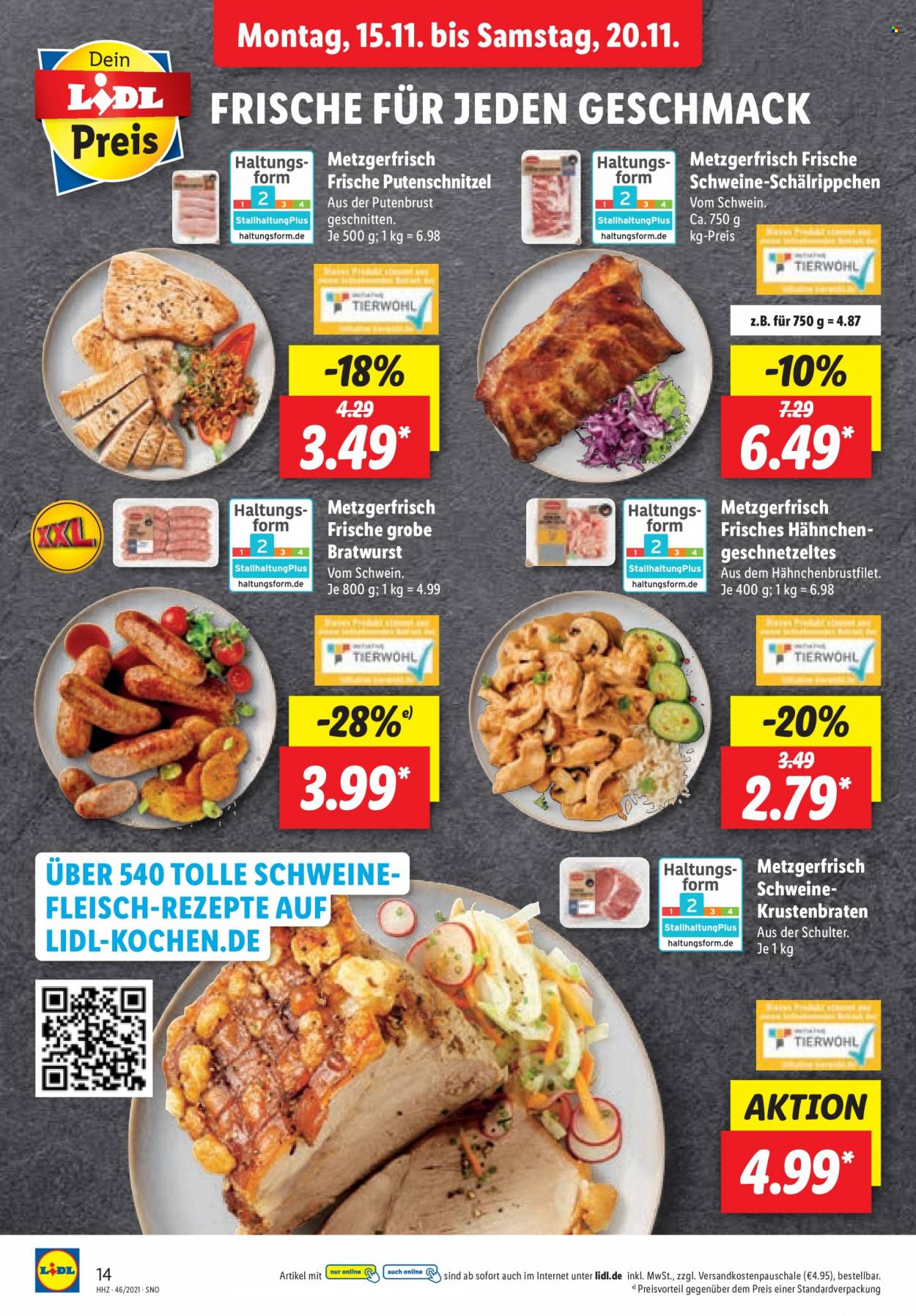 Lidl Prospekte  - 15.11.2021 - 20.11.2021. Seite 14