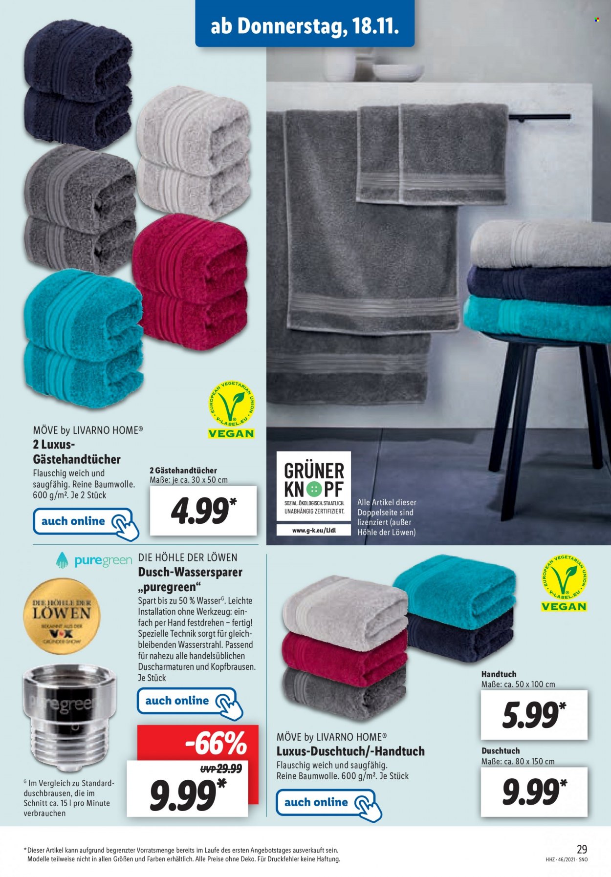 Lidl Prospekte  - 15.11.2021 - 20.11.2021. Seite 29