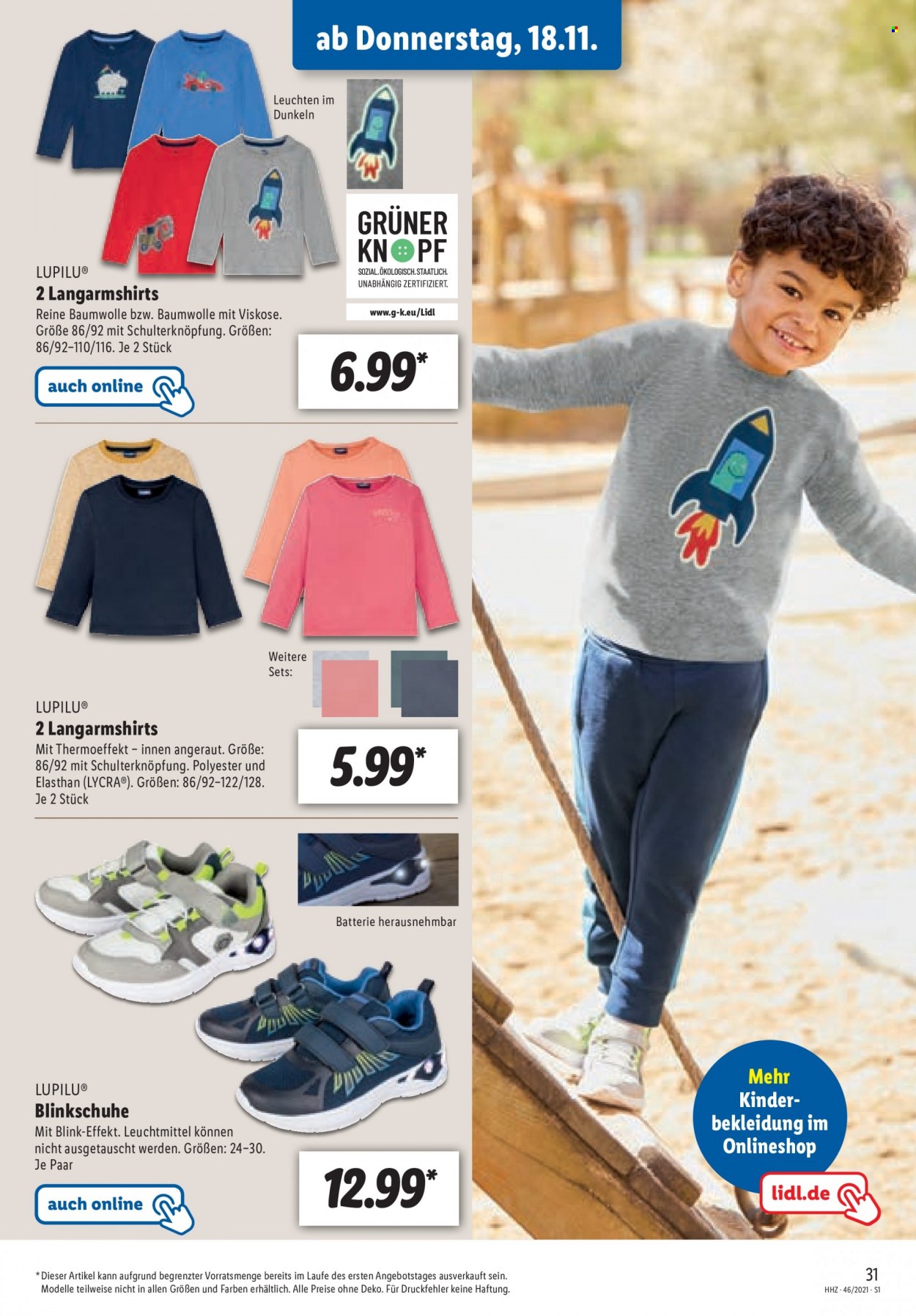 Lidl Prospekte  - 15.11.2021 - 20.11.2021. Seite 31
