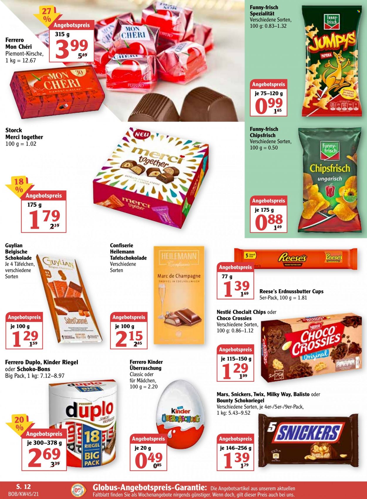 Globus Prospekte  - 8.11.2021 - 13.11.2021. Seite 12