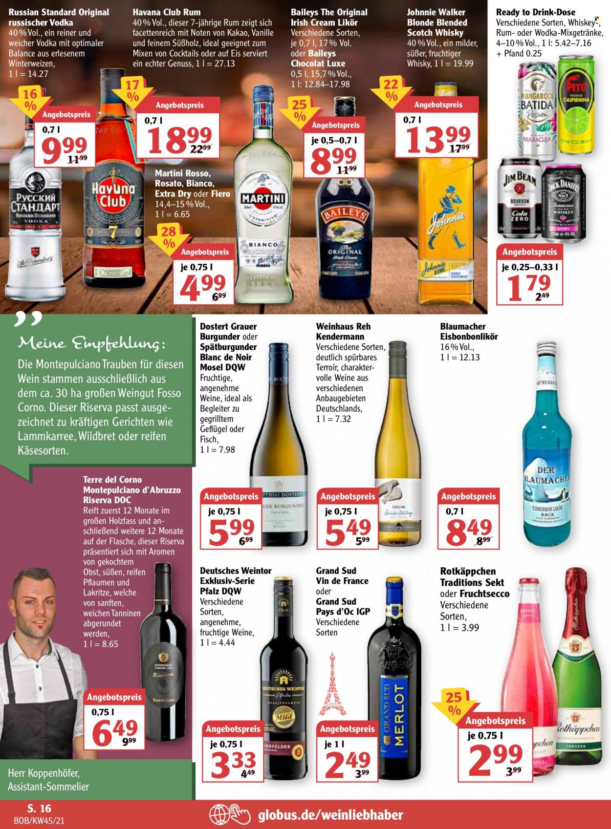 Globus Prospekte  - 8.11.2021 - 13.11.2021. Seite 16